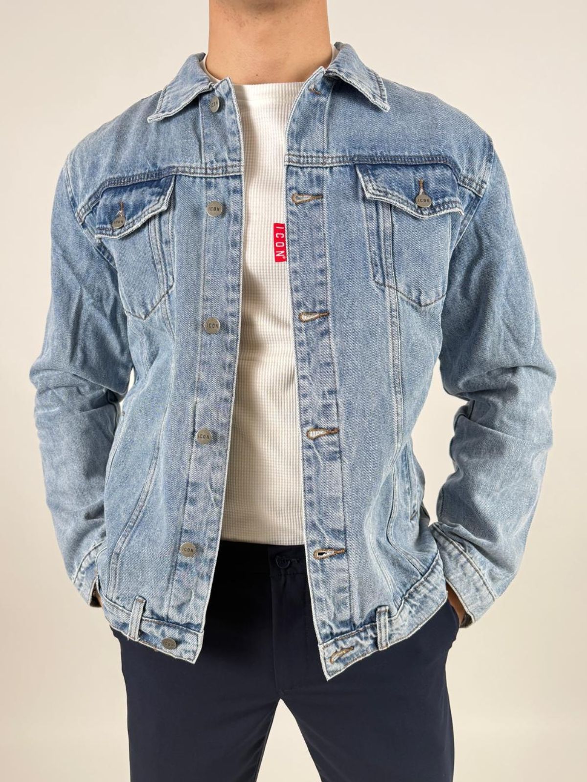 Giubbino denim Uomo - Icon - World Fashion