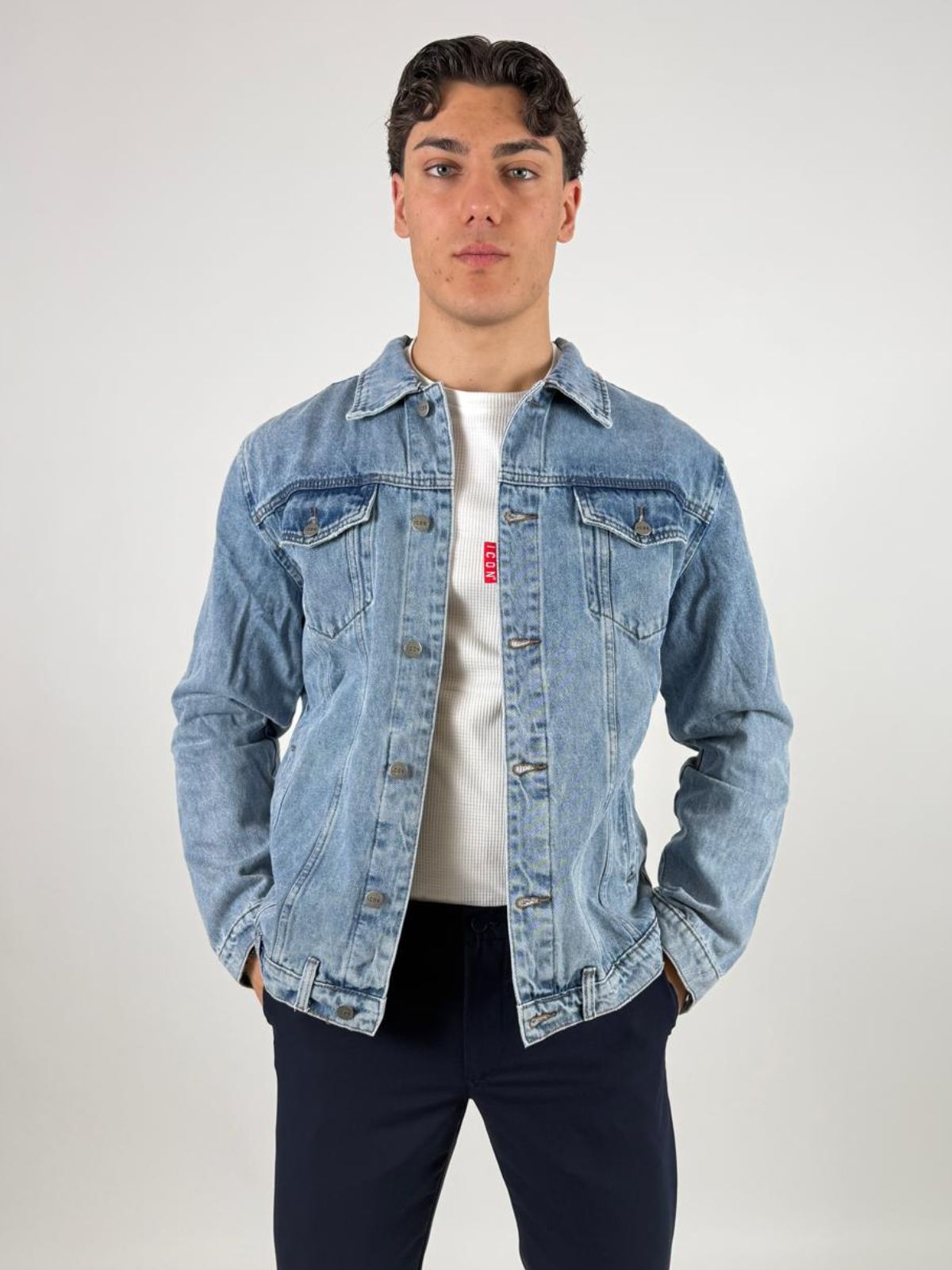 Giubbino denim Uomo - Icon - World Fashion