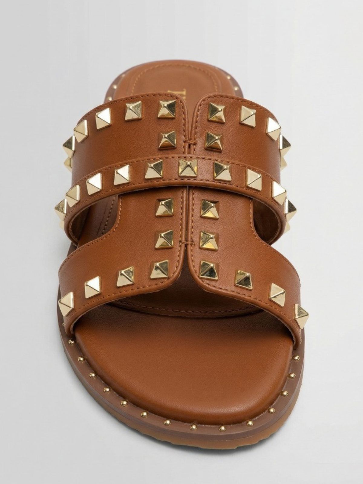 Gold&Gold - Ciabatta da donna con borchie - Donna - World Fashion