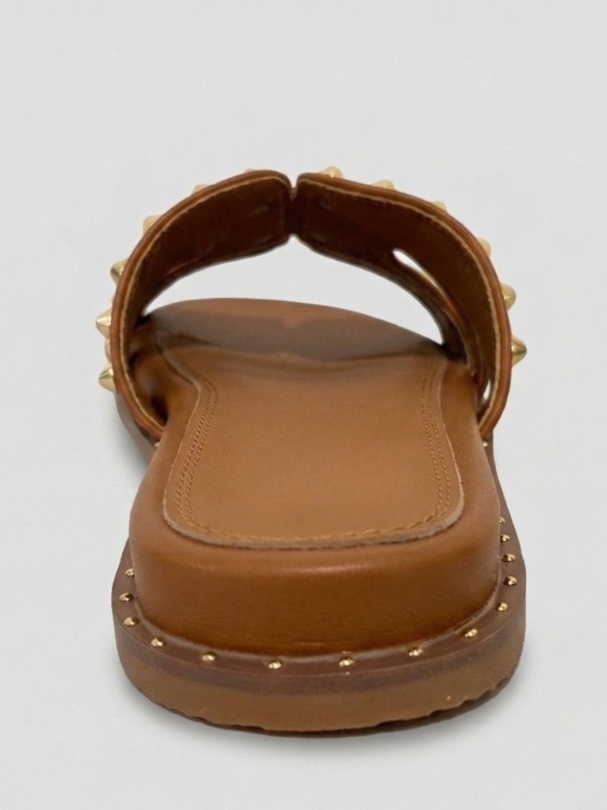 Gold&Gold - Ciabatta da donna con borchie - Donna - World Fashion