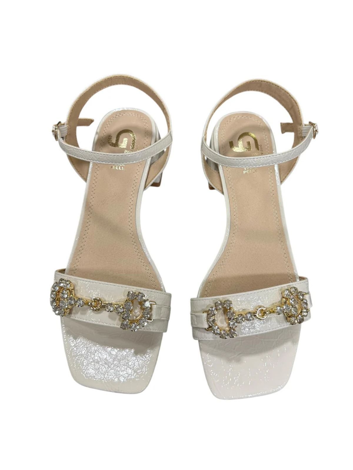 Gold&Gold - Sandalo con morsetto strass - Donna - World Fashion