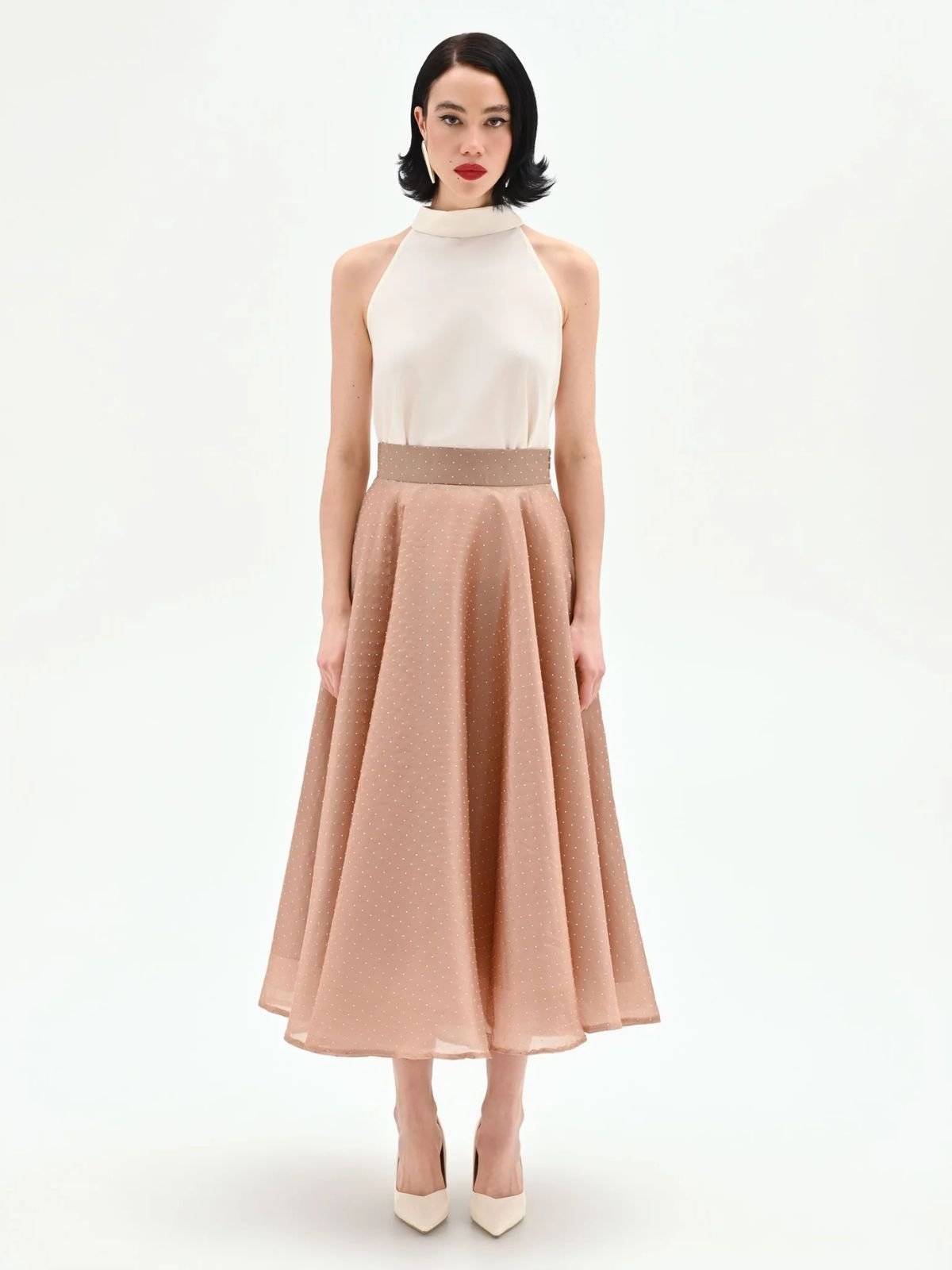 Gonna con strass allover Donna - Rinascimento - World Fashion