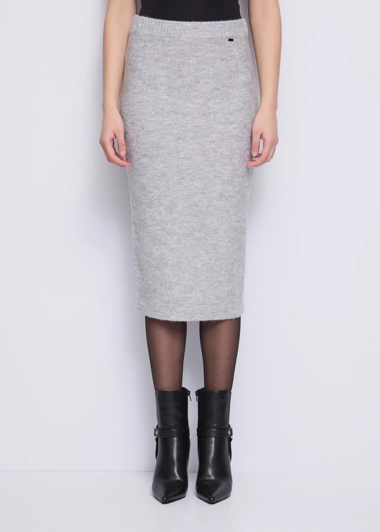 Gonna longuette con paillettes Donna - GAUDI FASHION - 521FD73002 - World Fashion