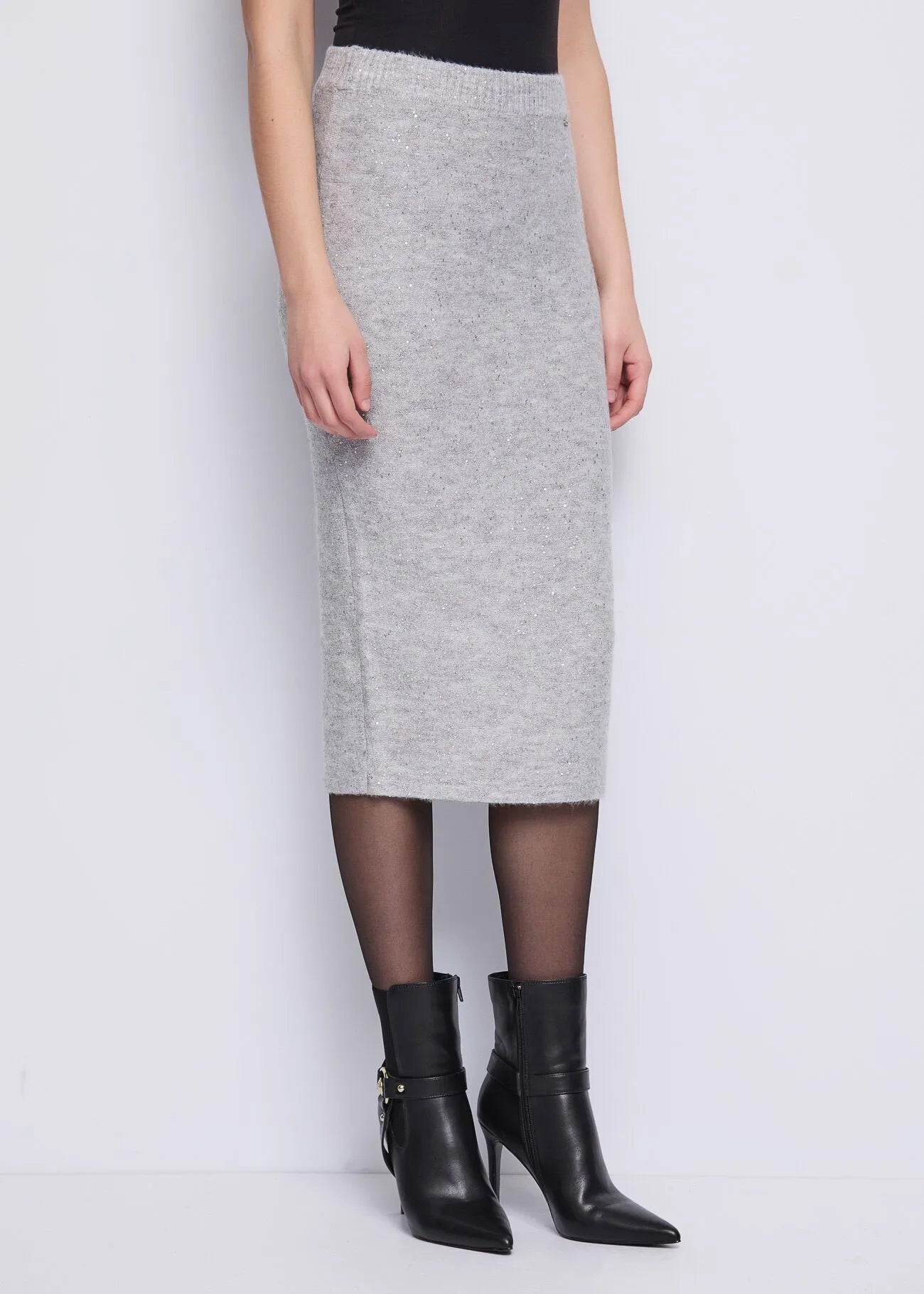 Gonna longuette con paillettes Donna - GAUDI FASHION - 521FD73002 - World Fashion