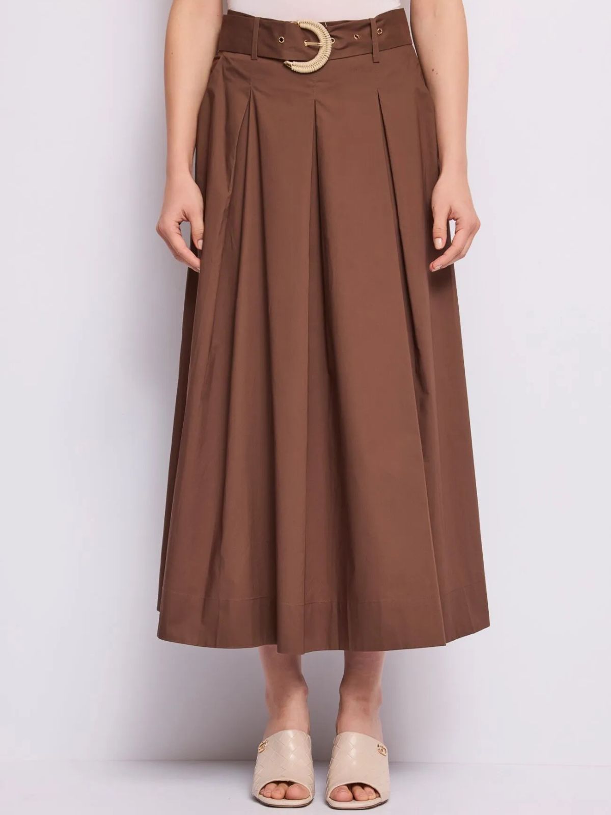 Gonna lunga con cintura Donna - Gaudì Fashion - World Fashion