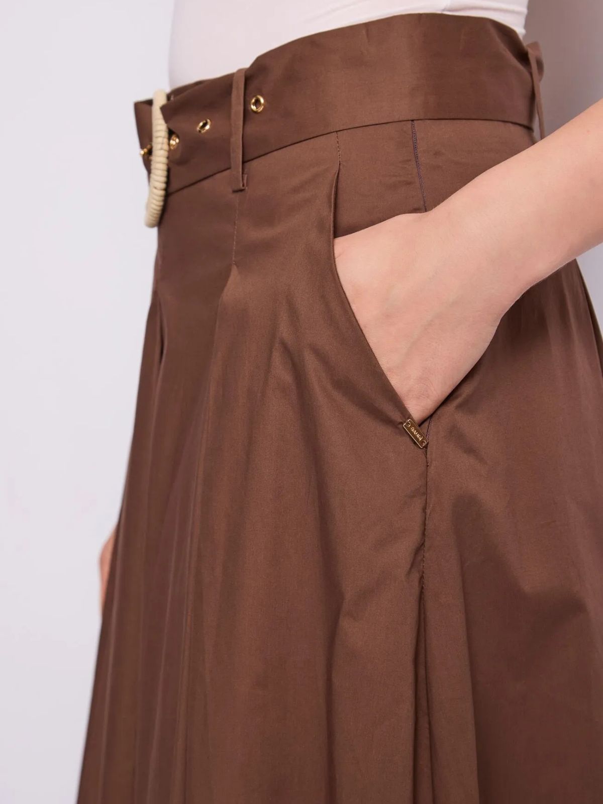 Gonna lunga con cintura Donna - Gaudì Fashion - World Fashion