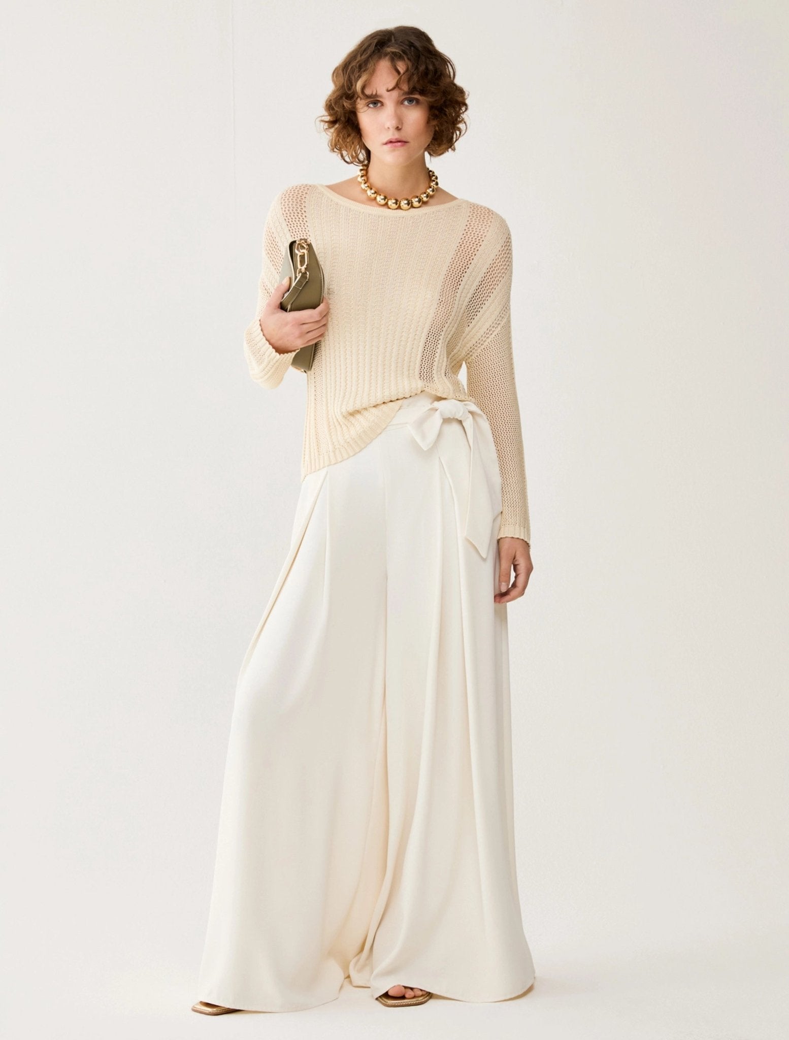 Gonna Pantalone In Tessuto Sablé Donna - PennyBlack - World Fashion