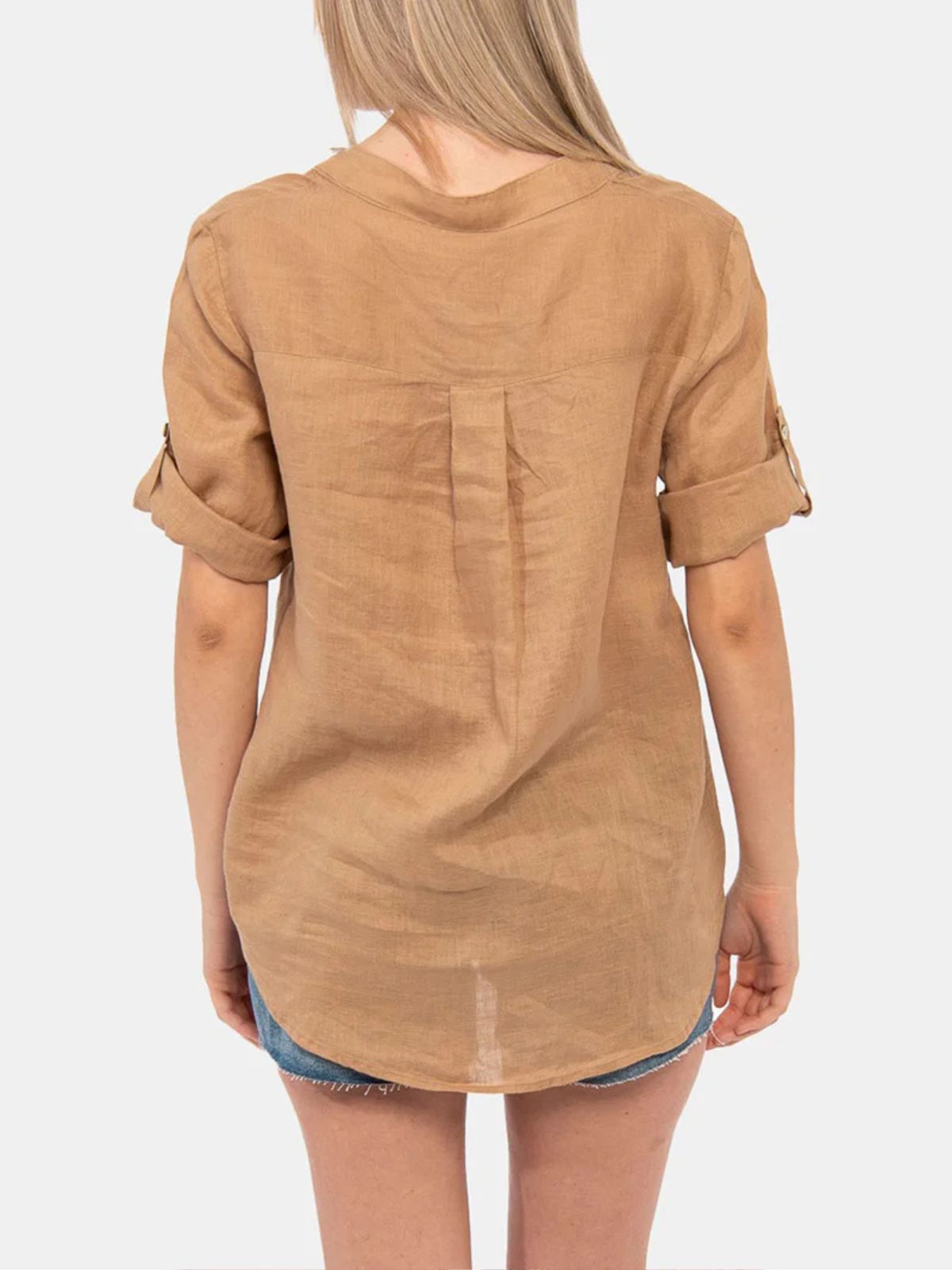 Yes Zee - Camicia  Misto Lino - Donna