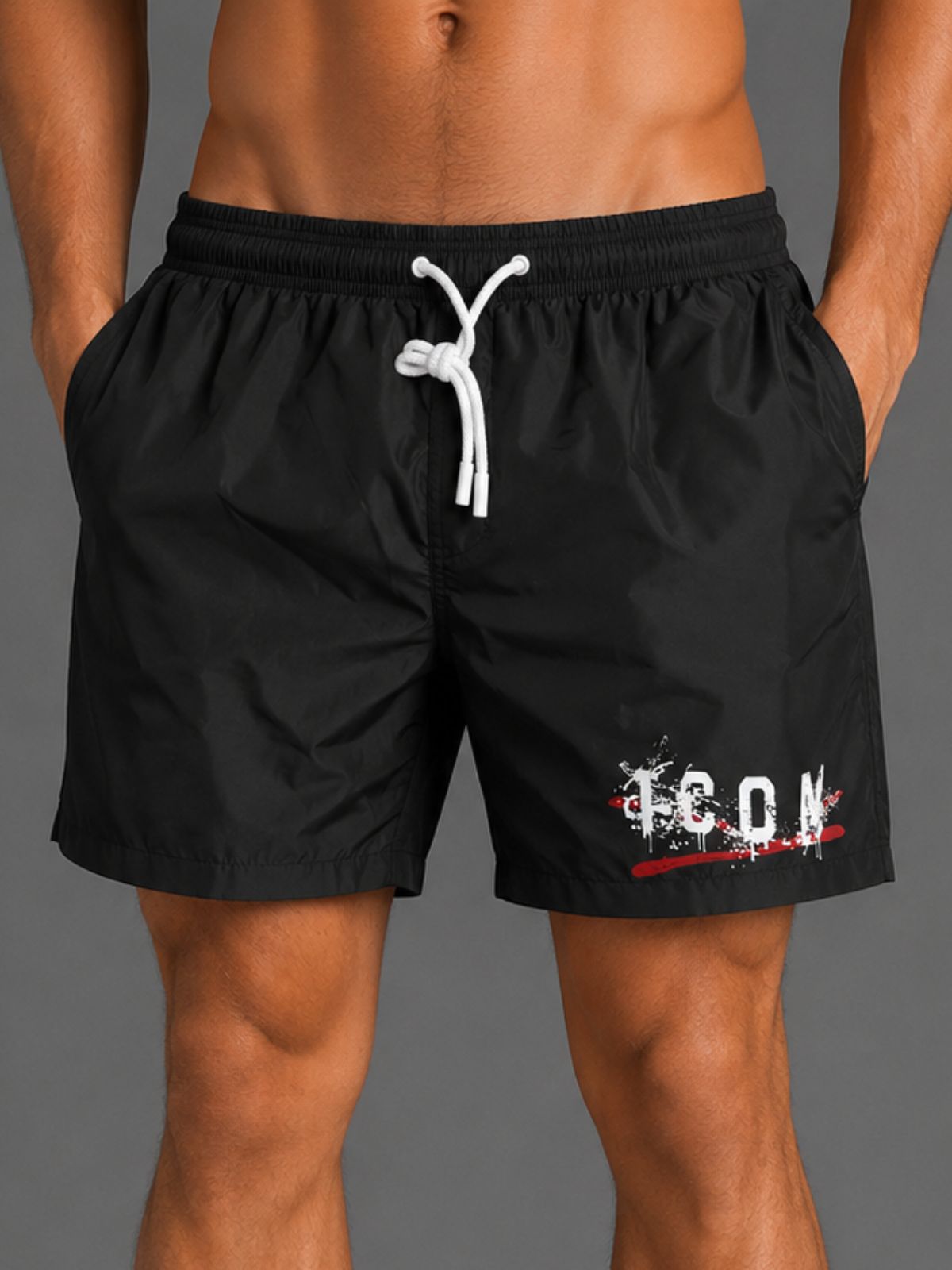 Icon - Costume mare C/Stampa - Uomo - World Fashion