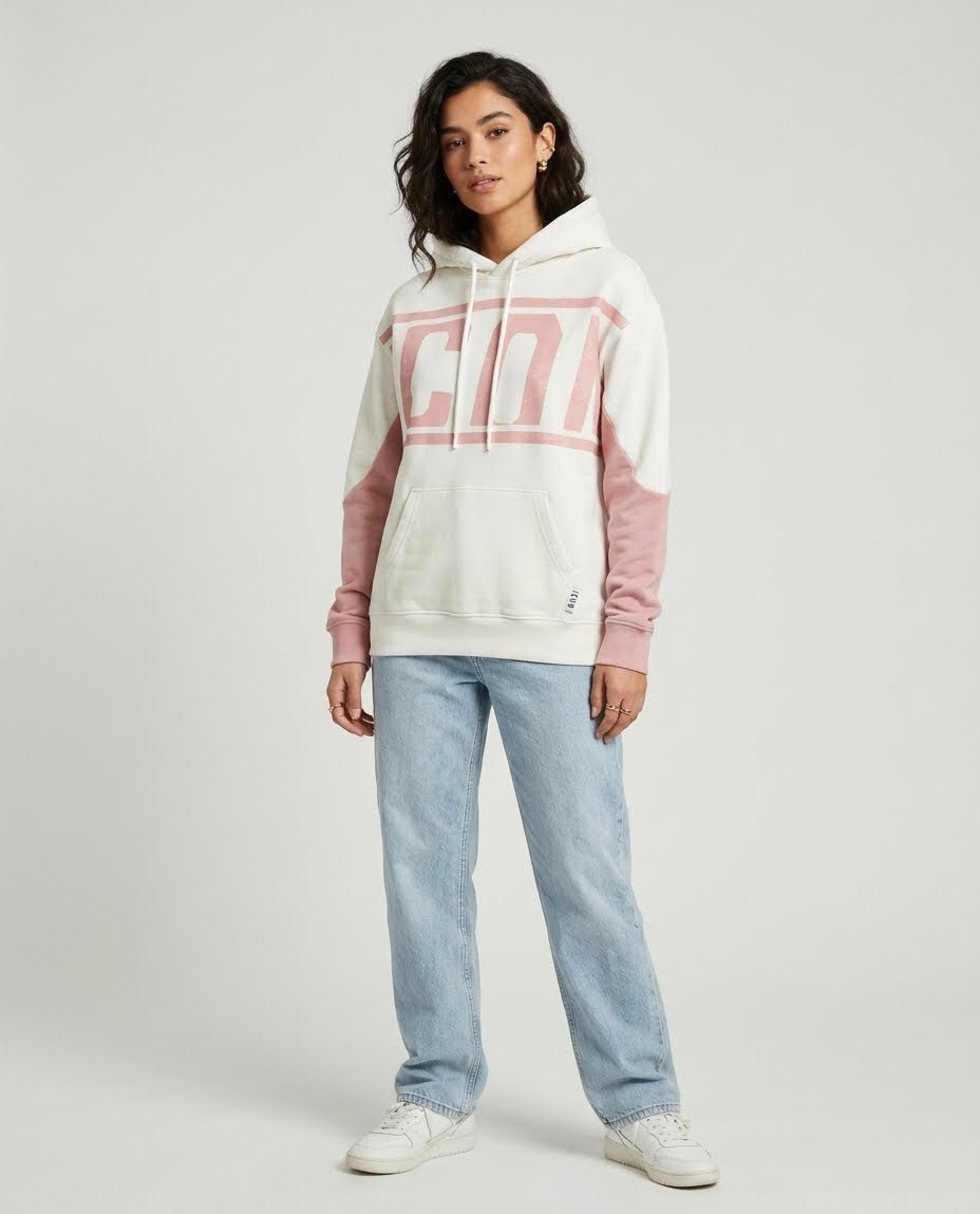 Icon - Felpa Cappuccio Stripe - Donna - World Fashion