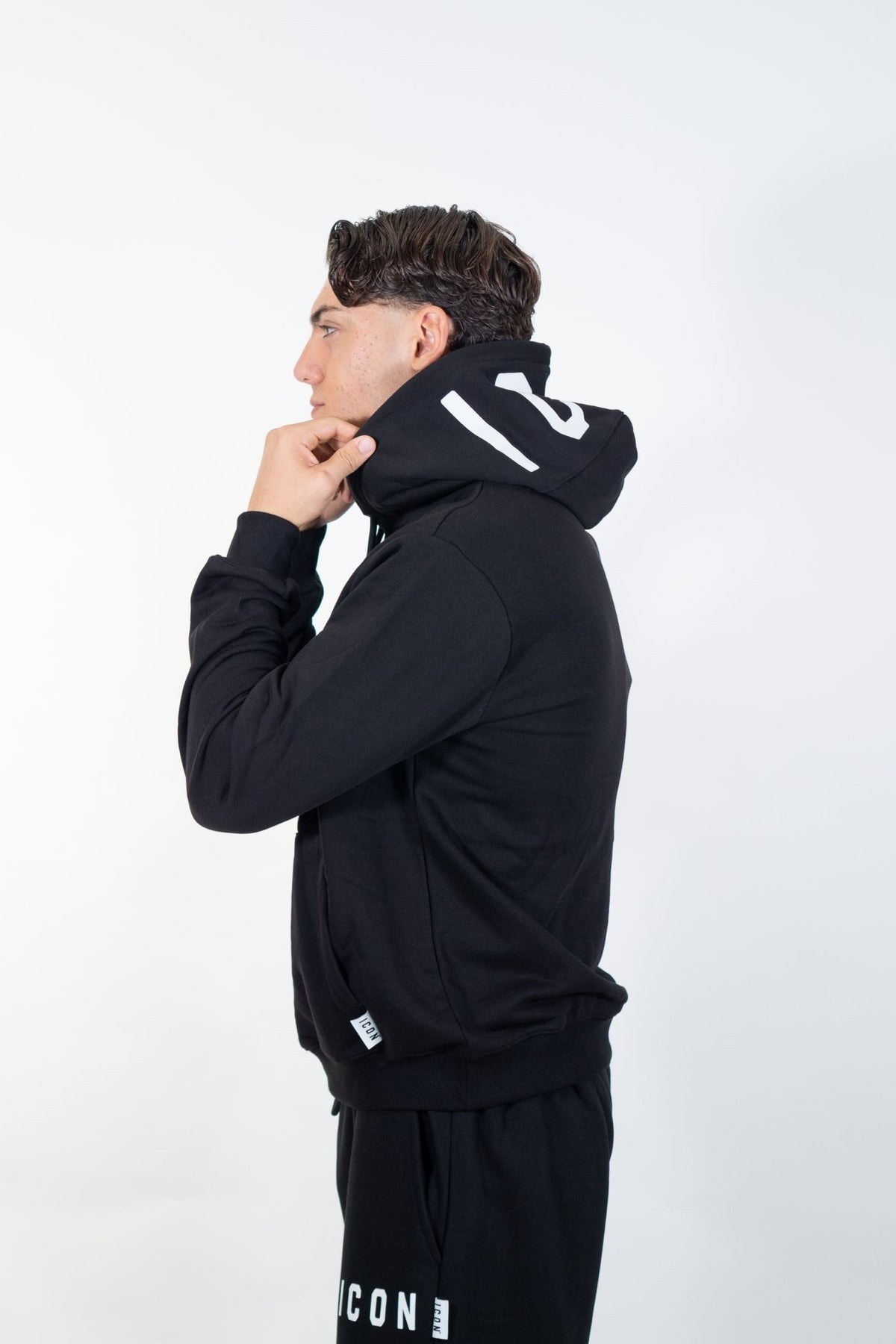 Icon - Felpa con cappuccio e logo - Uomo - World Fashion