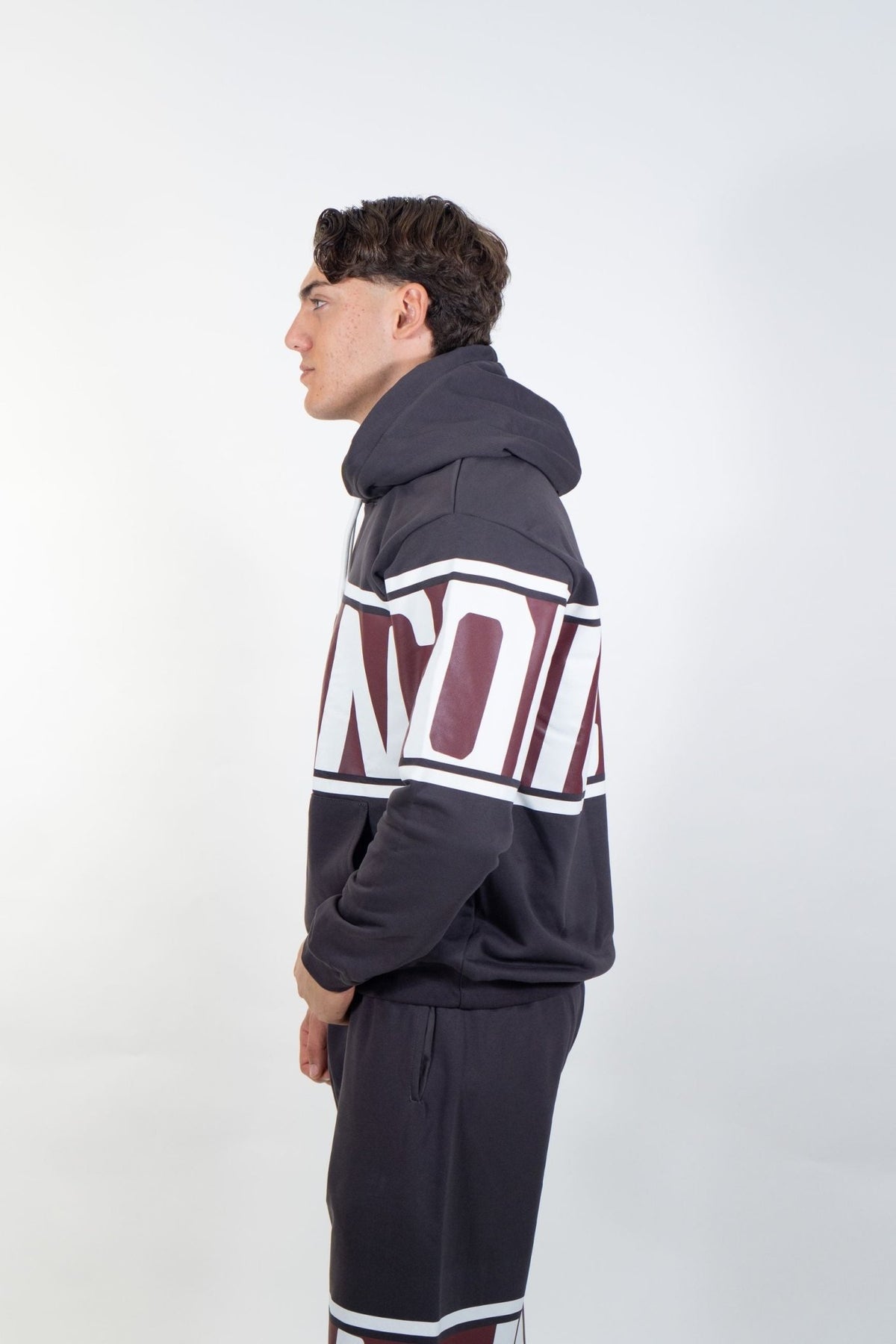 Icon - Felpa con Cappuccio Stripe - Uomo - World Fashion