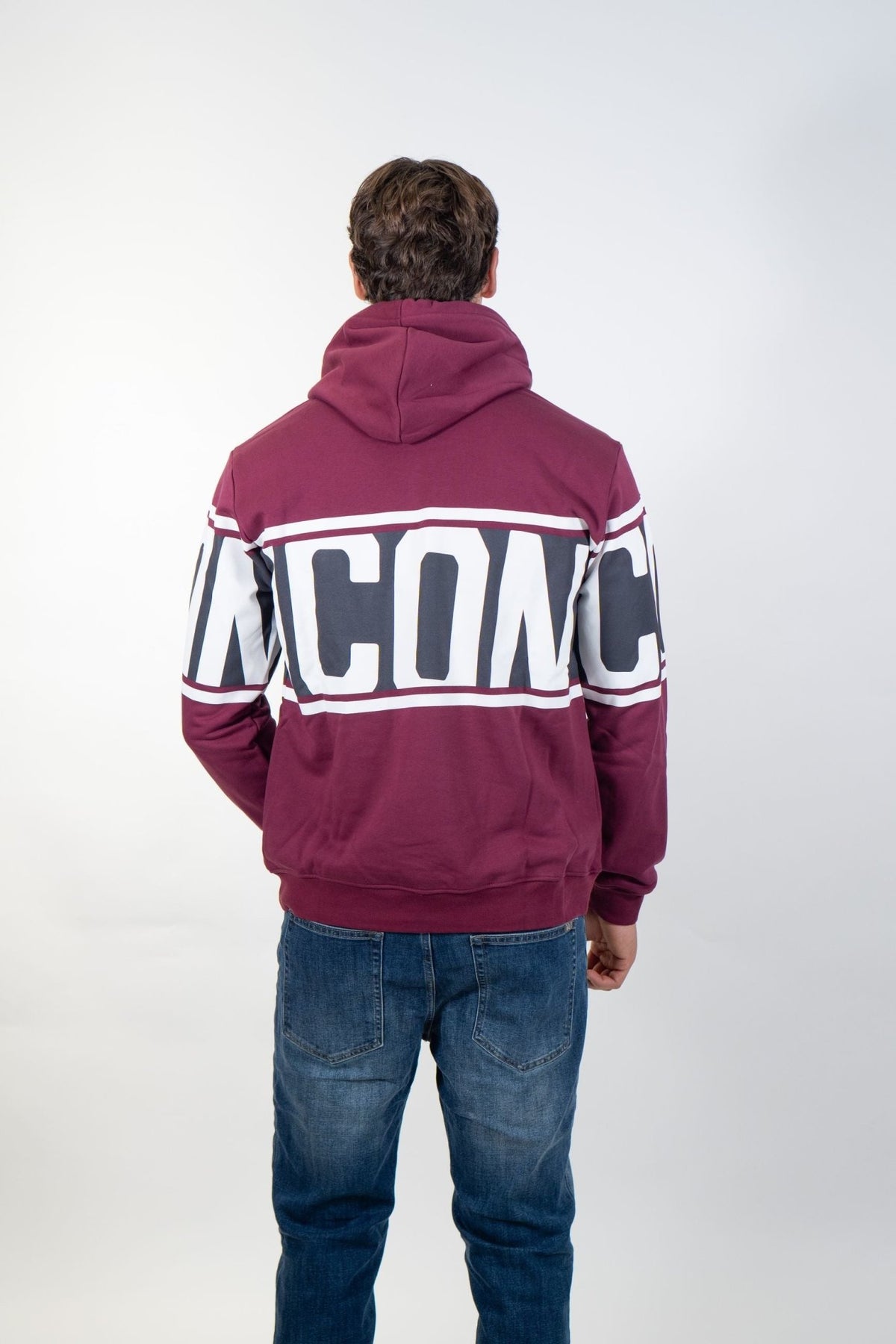Icon - Felpa con Cappuccio Stripe - Uomo - World Fashion
