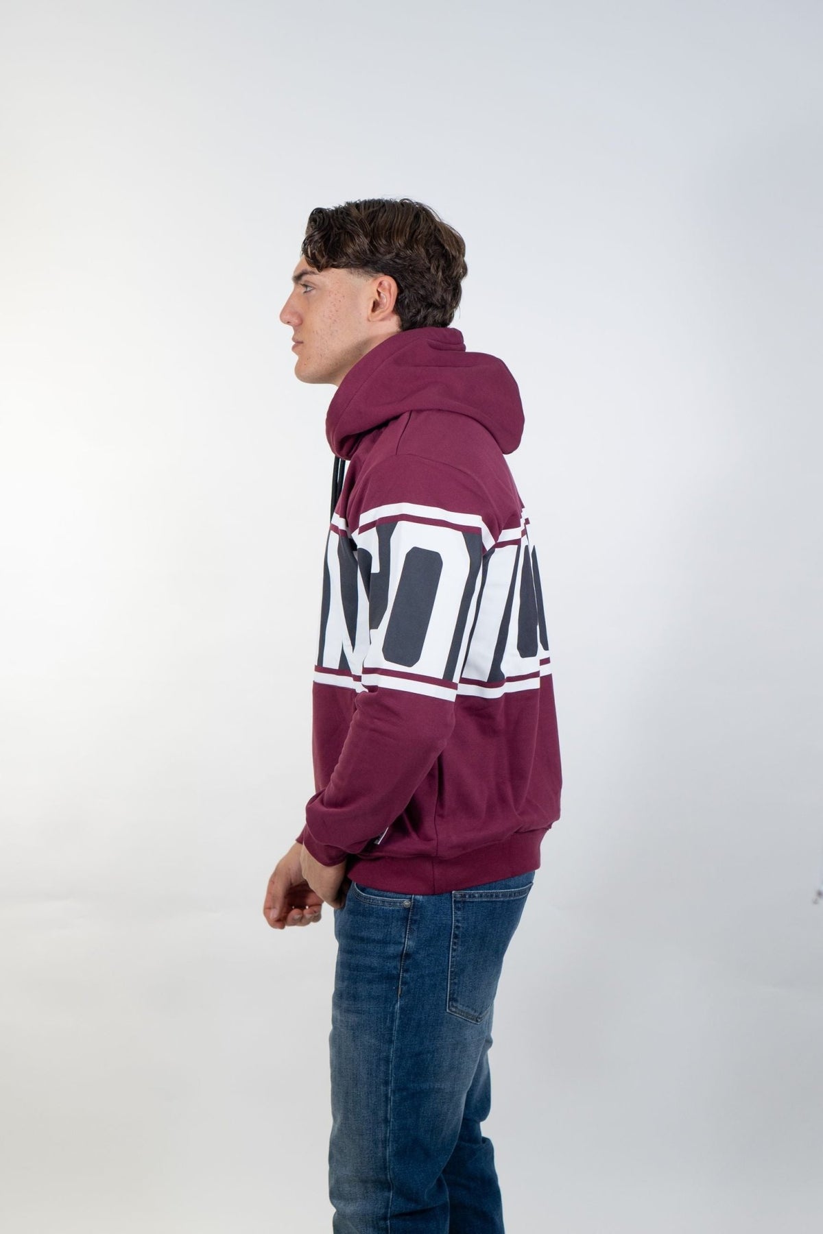 Icon - Felpa con Cappuccio Stripe - Uomo - World Fashion