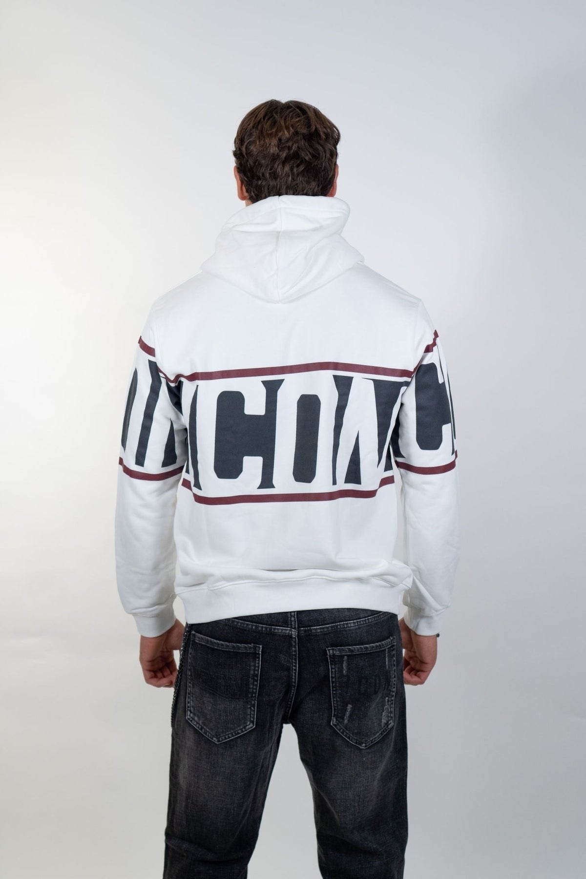 Icon - Felpa con Cappuccio Stripe - Uomo - World Fashion