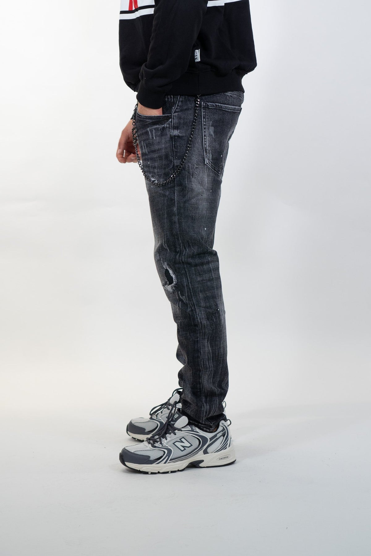 Icon - Jeans slim fit new logo - Uomo - World Fashion