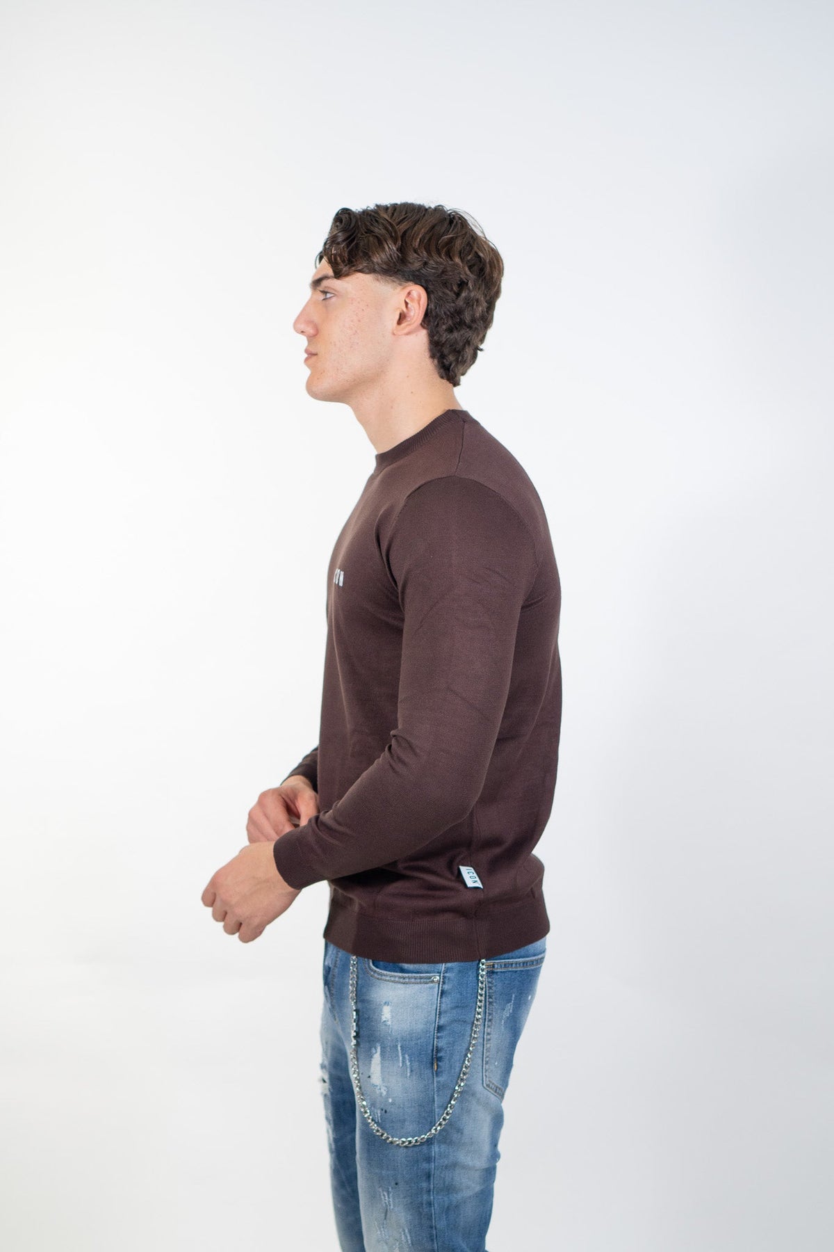Icon - Maglia Con Ricamo - Uomo - World Fashion
