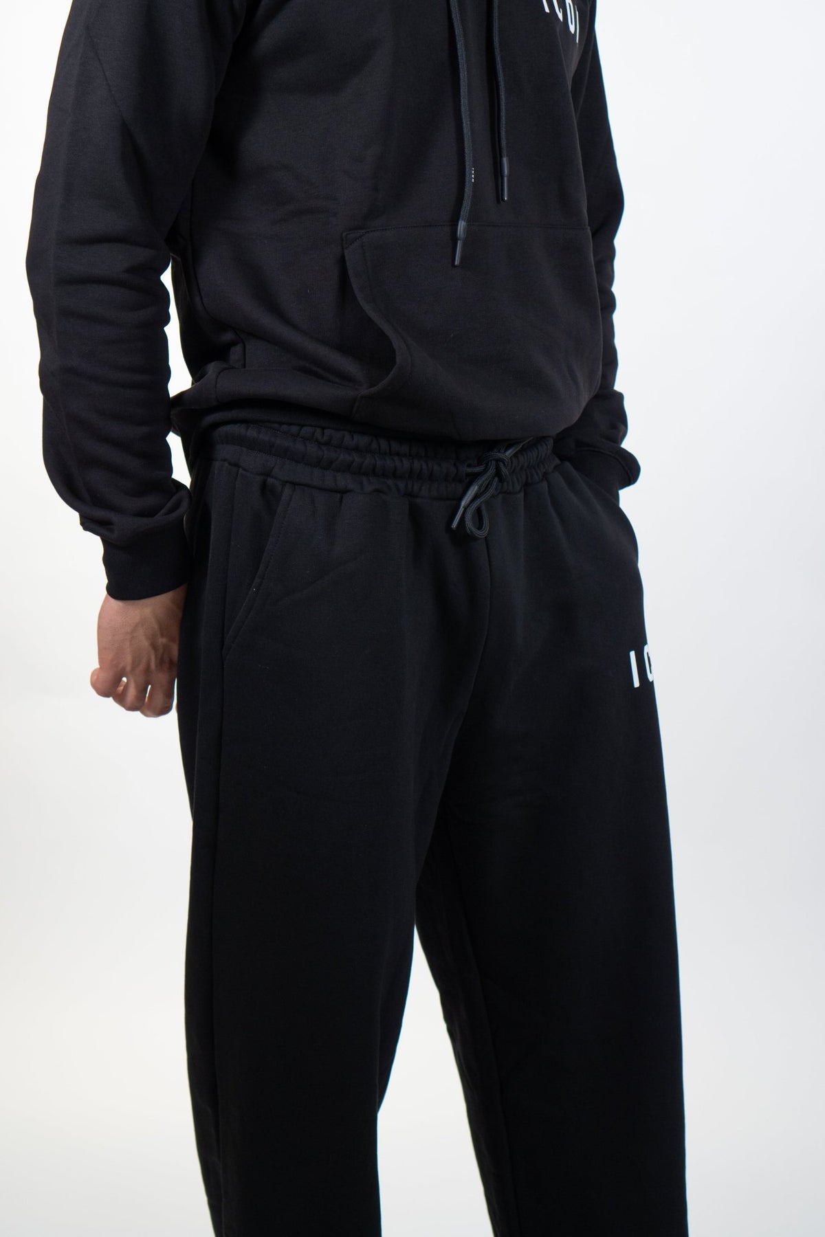 Icon - Pantalone felpato con logo - Uomo - World Fashion