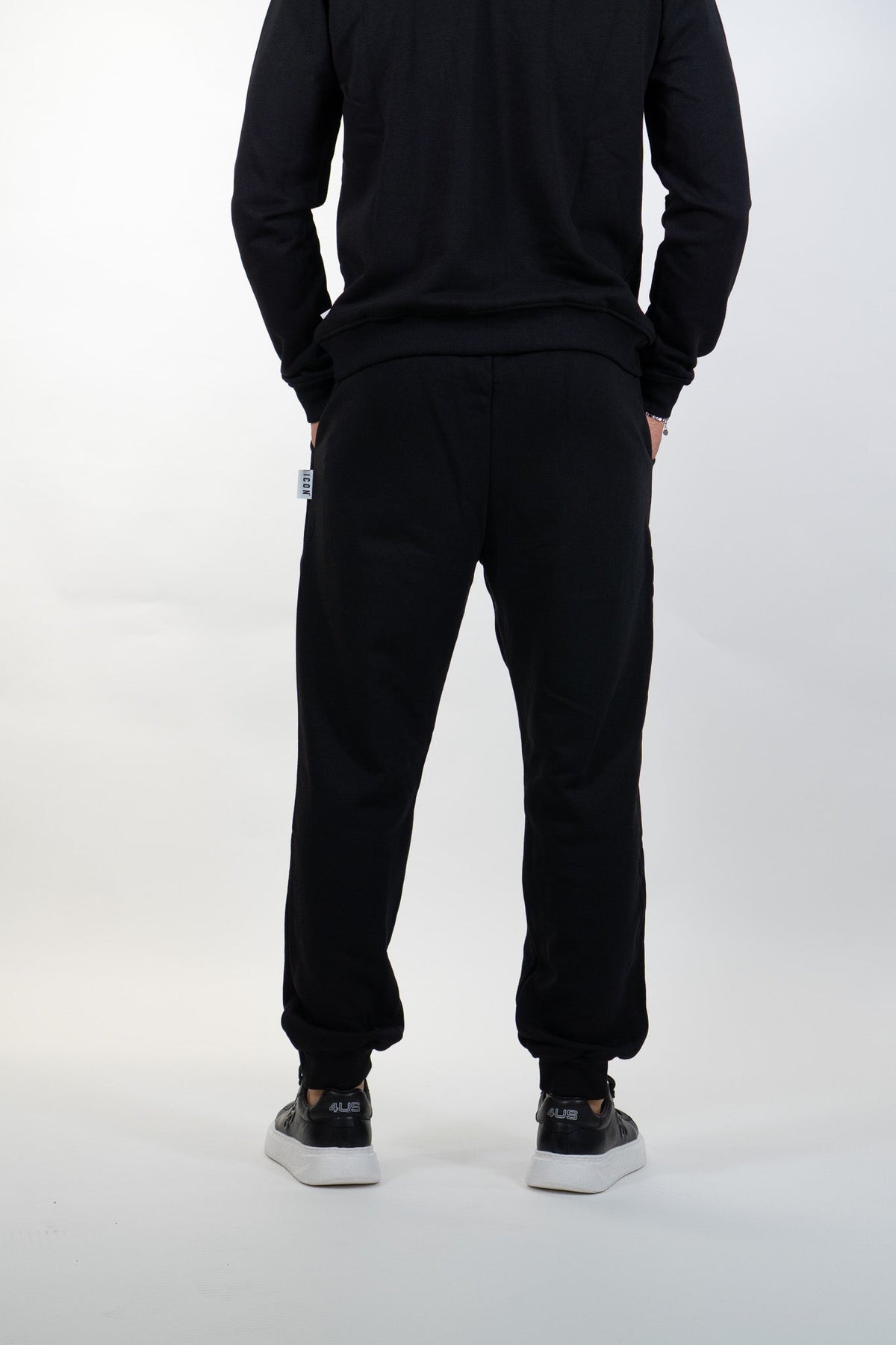 Icon - Pantalone Jogger Logo Piccolo - Uomo - World Fashion