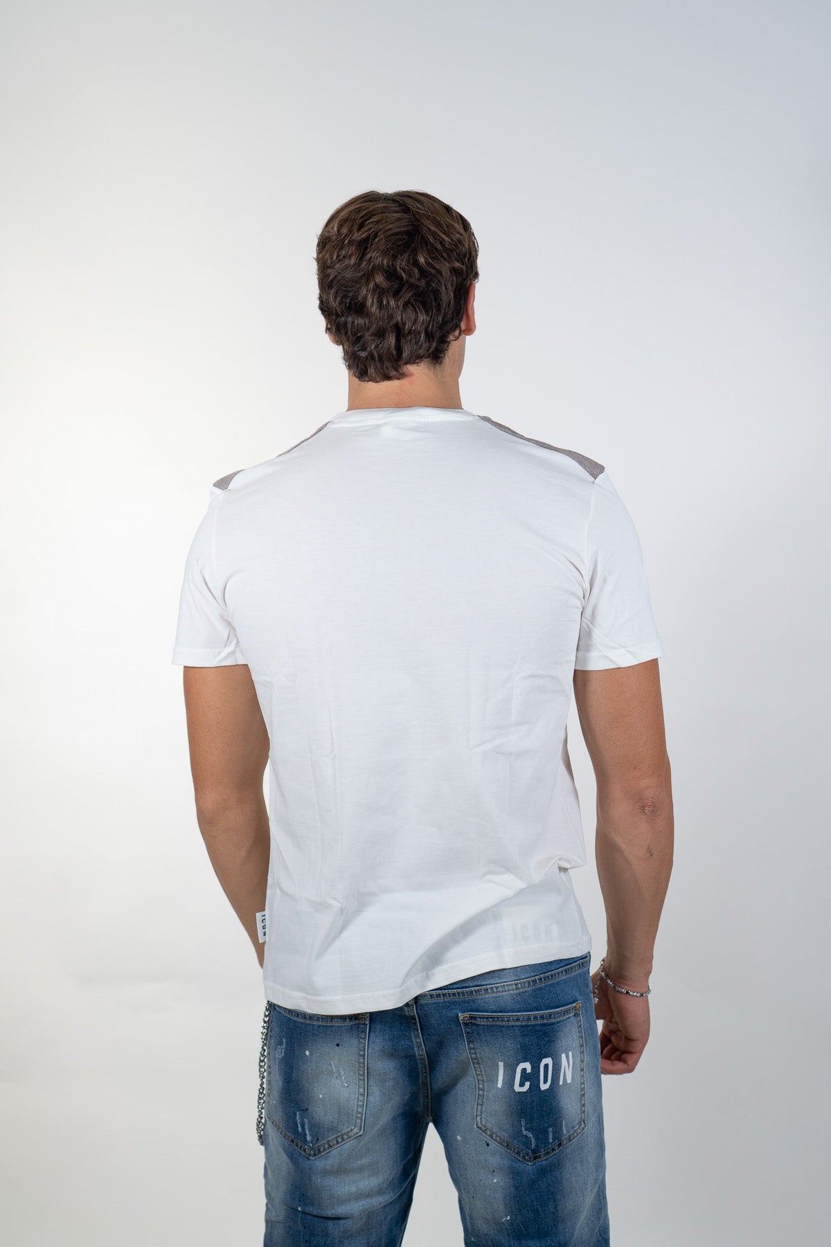 Icon - T-shirt con logo gommato - Uomo - World Fashion