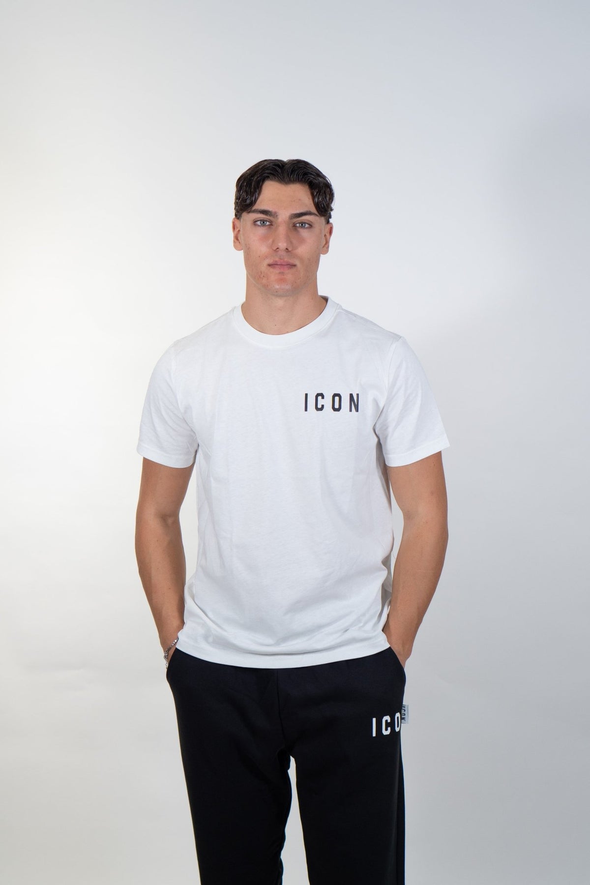 Icon - T-shirt in cotone - Uomo - World Fashion