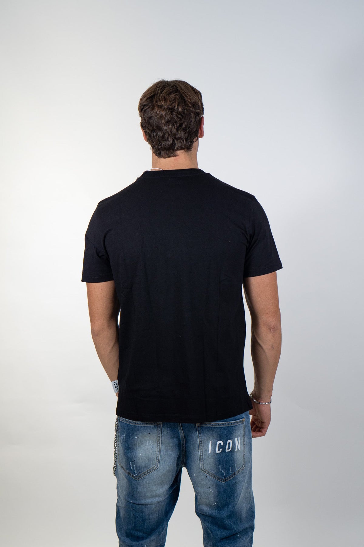 Icon - T-Shirt Logo A Capo - Uomo - World Fashion