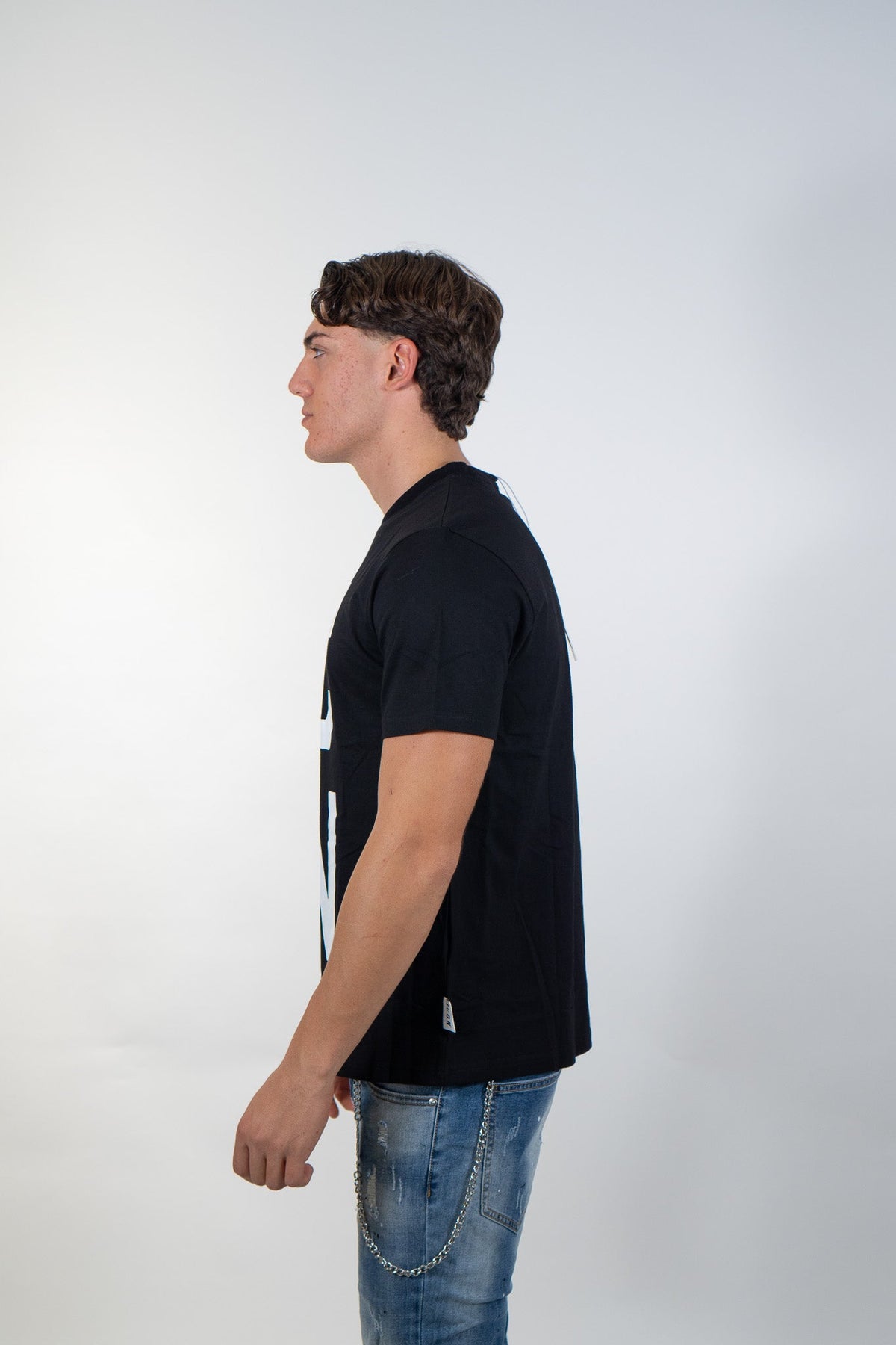 Icon - T-Shirt Logo A Capo - Uomo - World Fashion