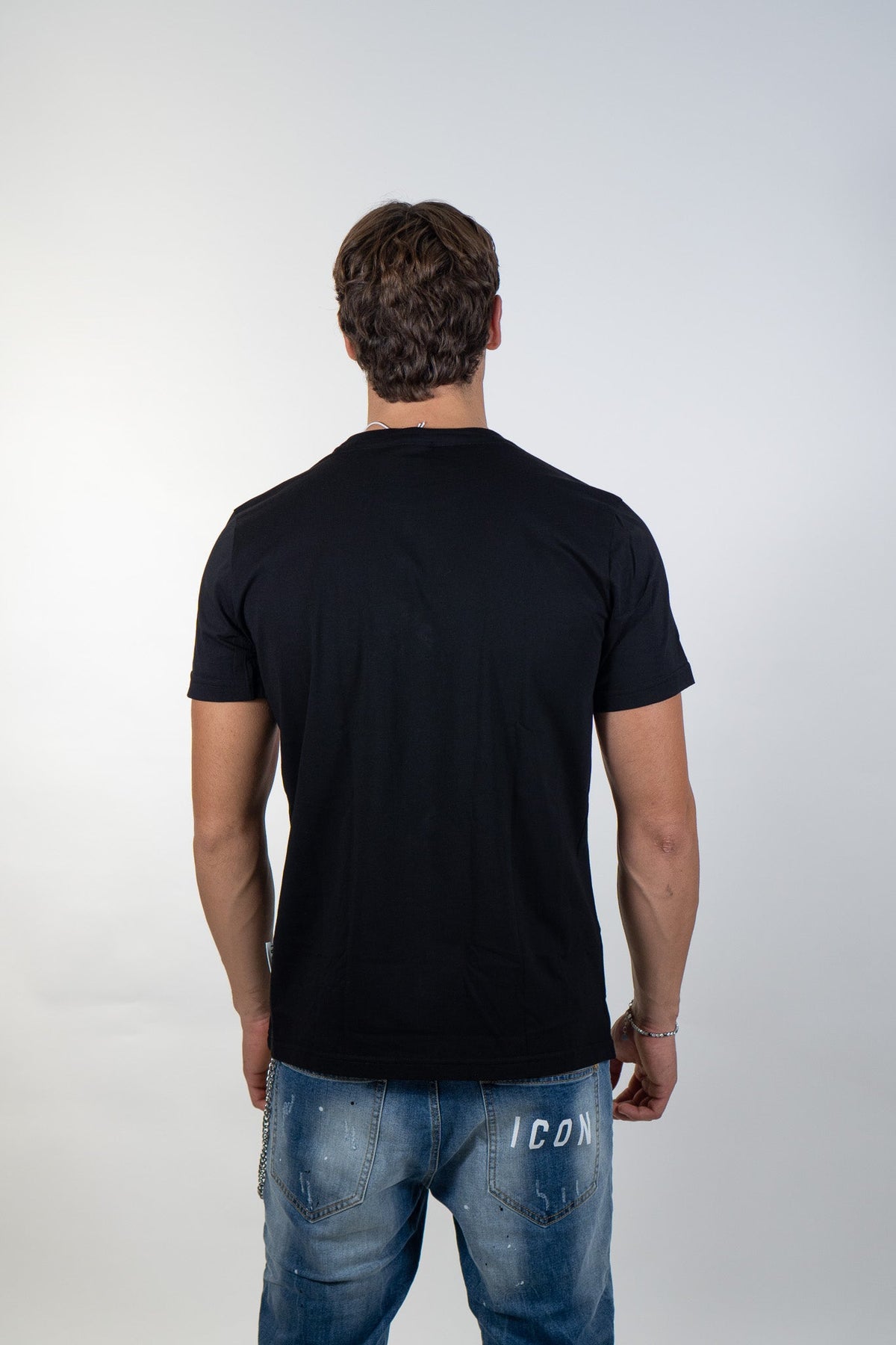 Icon - T-Shirt Logo Piccolo - Uomo - World Fashion