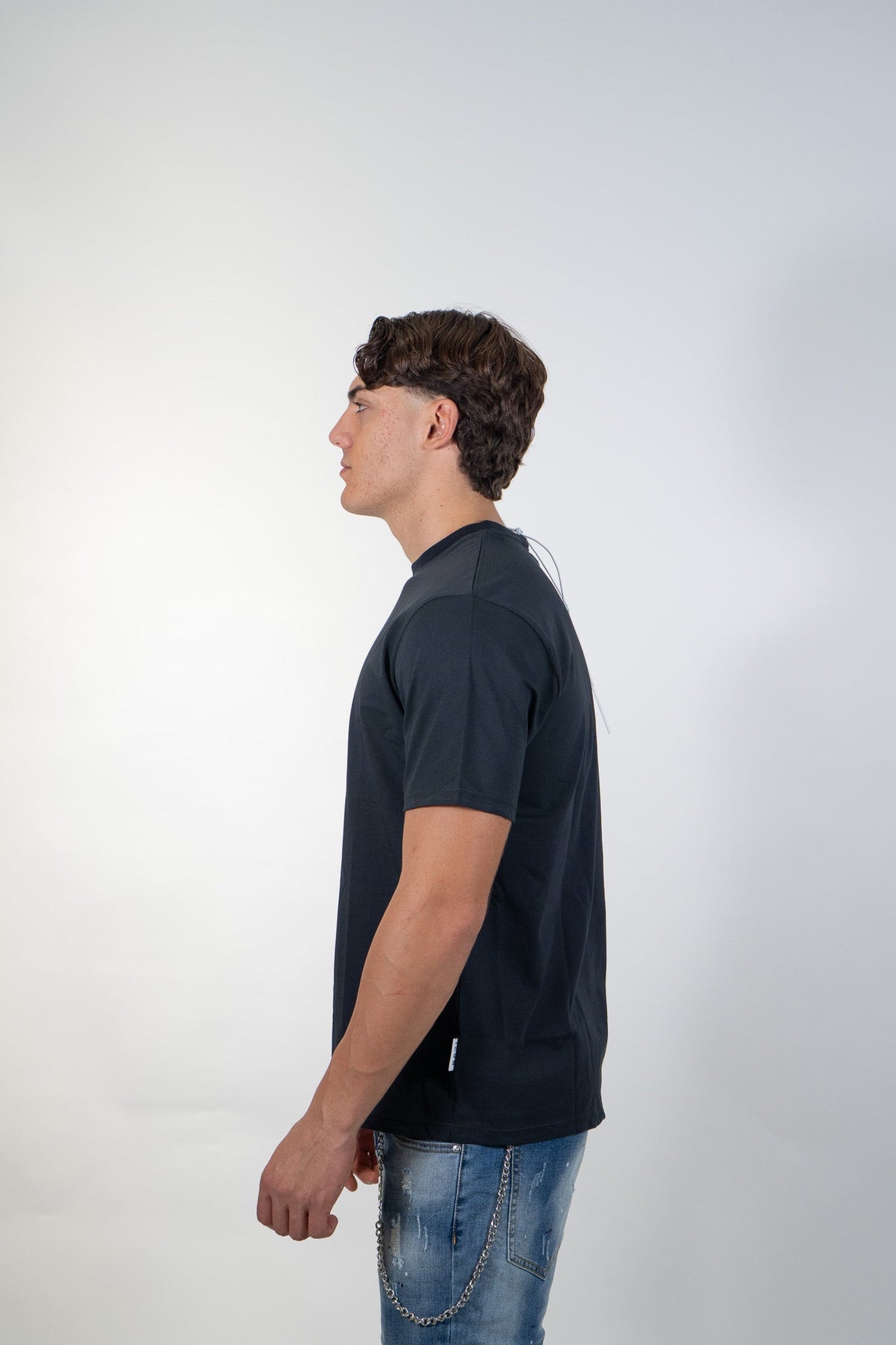 Icon - T-Shirt Logo Piccolo - Uomo - World Fashion