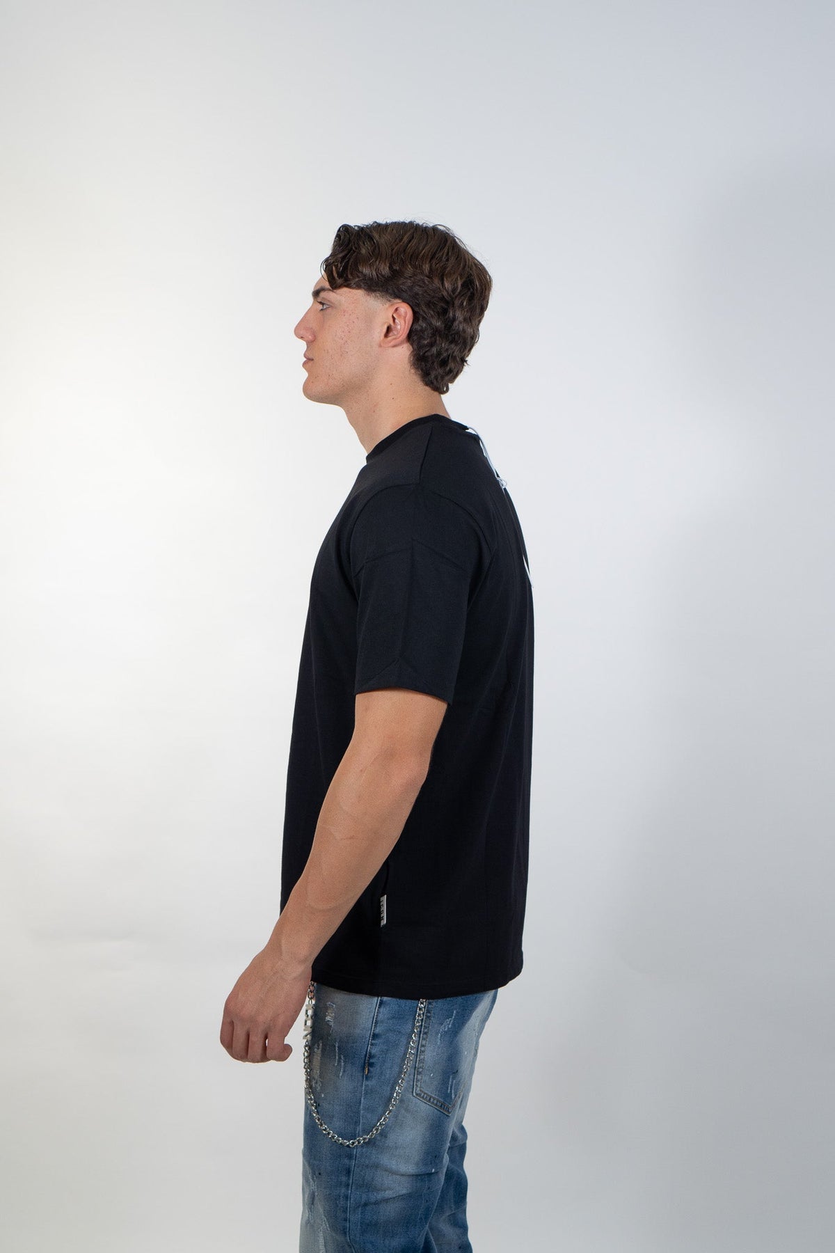 Icon - T-Shirt Logo Piccolo - Uomo - World Fashion