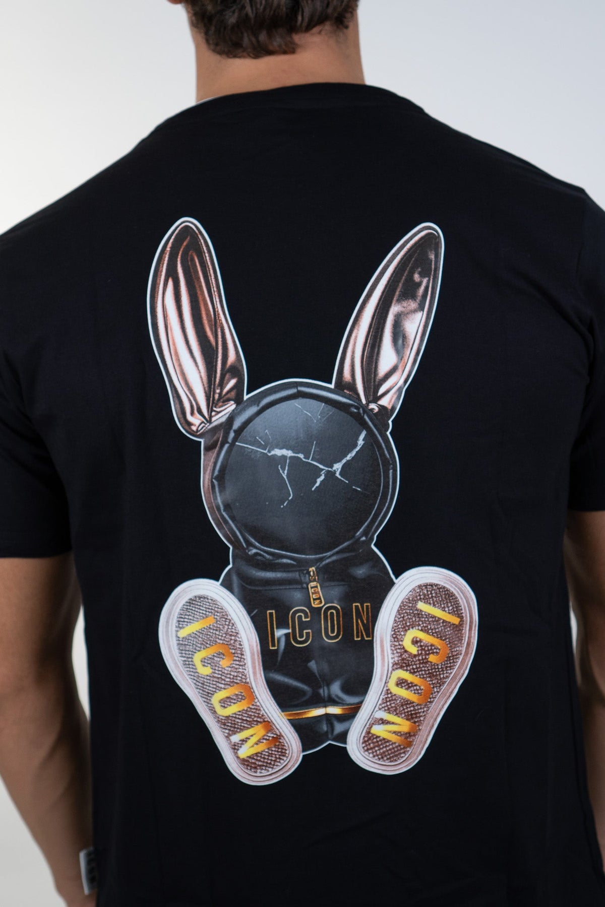 Icon - T-Shirt Puppet Print - Uomo - World Fashion