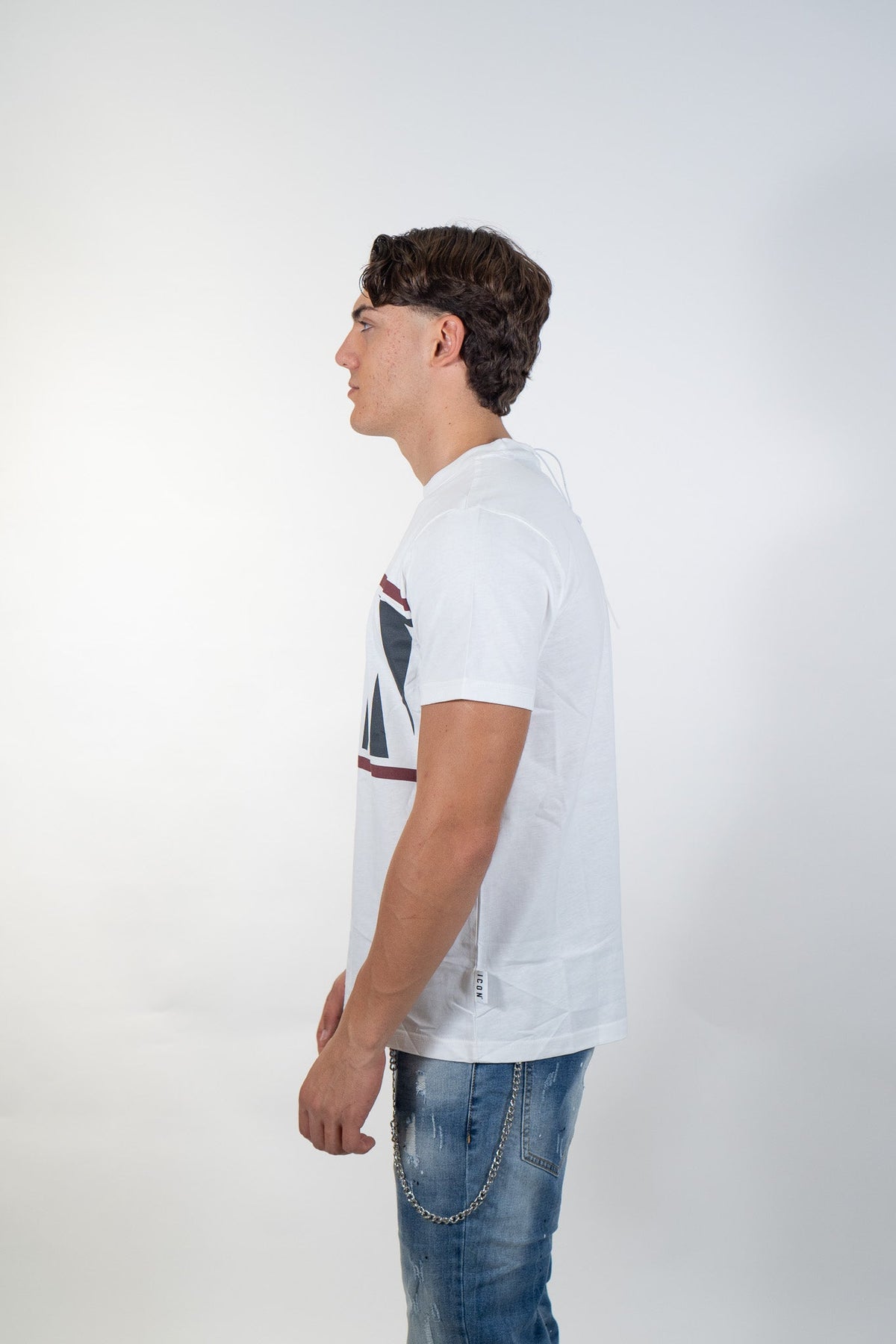 Icon - T-Shirt Stripe - Uomo - World Fashion