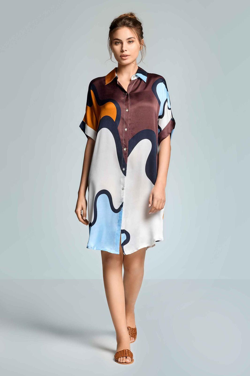 Iconique - Abito chemisier Elisa - Donna - World Fashion