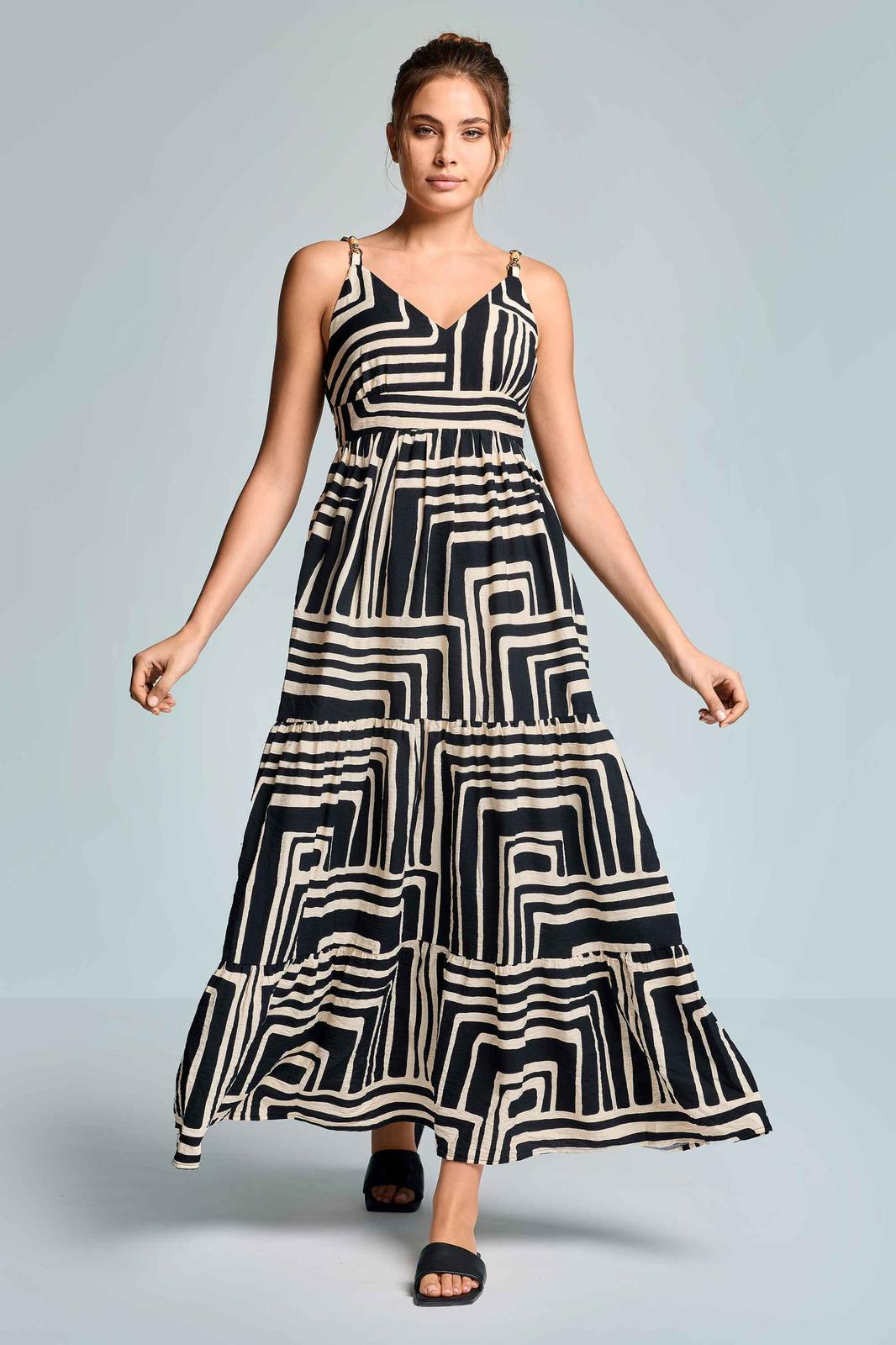 Iconique - Abito lungo con spalline Côte d'Azur - Donna - World Fashion