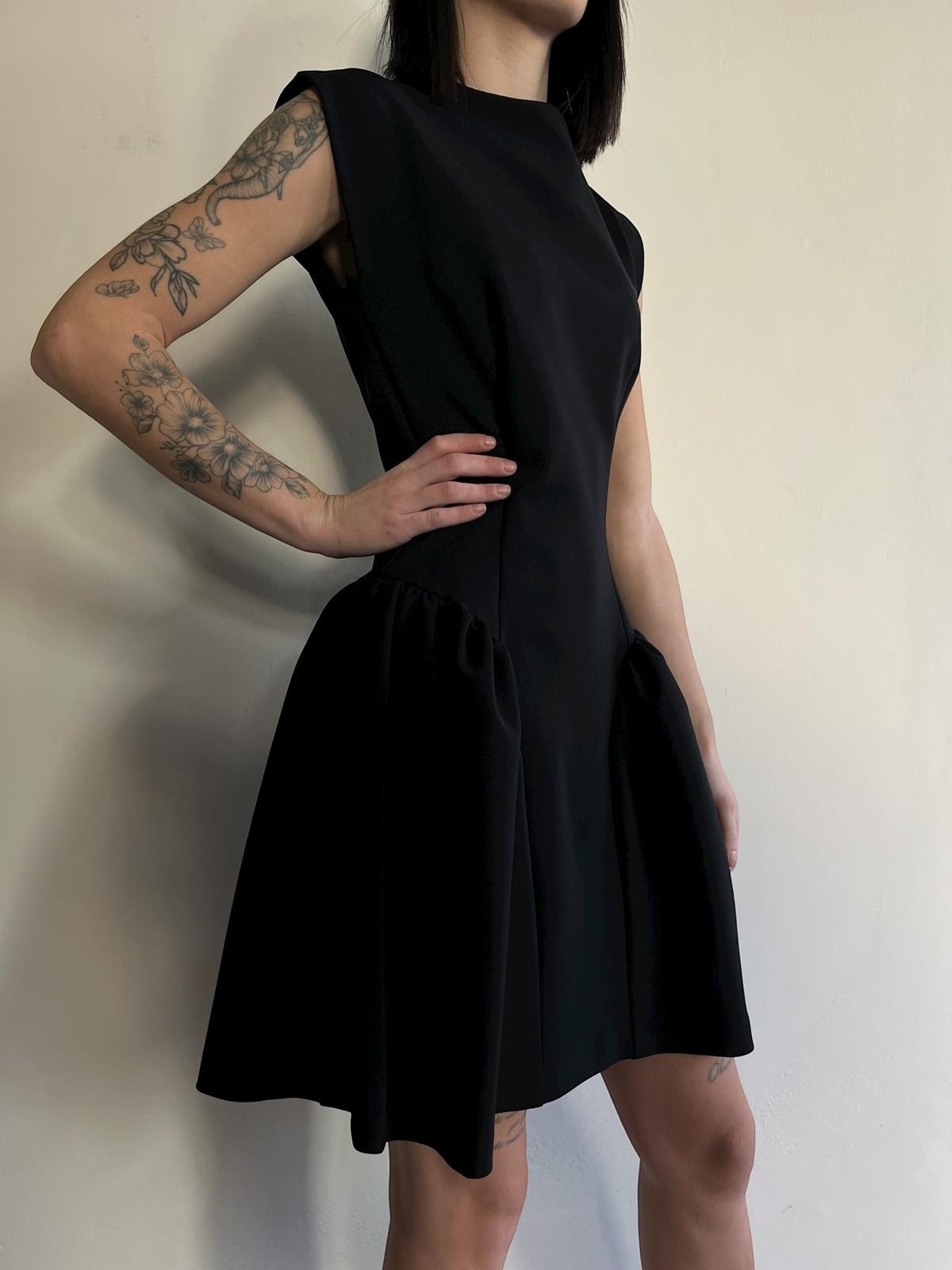 Imperial - Abito corto svasato senza maniche giro barca - Donna - World Fashion