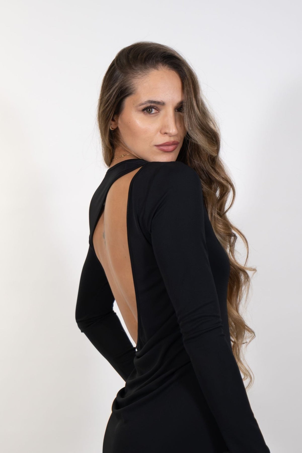 Imperial - Abito lungo con scollatura posteriore - Donna - World Fashion
