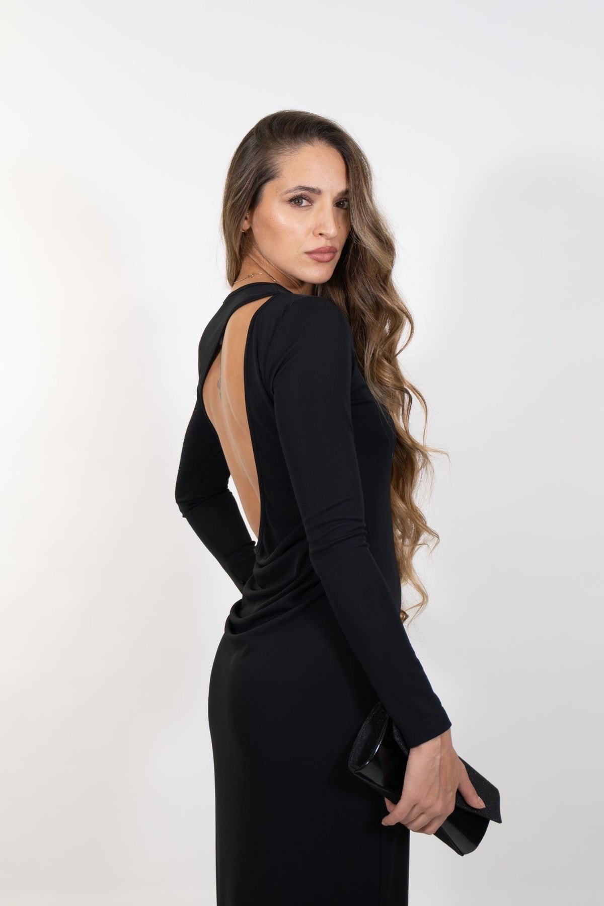 Imperial - Abito lungo con scollatura posteriore - Donna - World Fashion