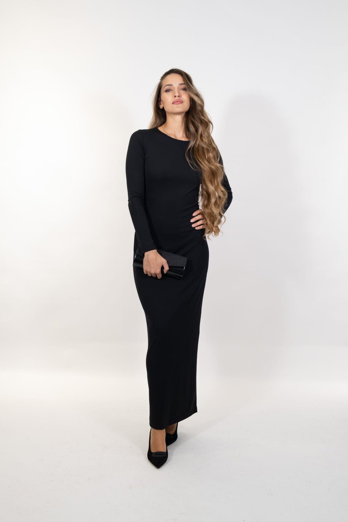 Imperial - Abito lungo con scollatura posteriore - Donna - World Fashion