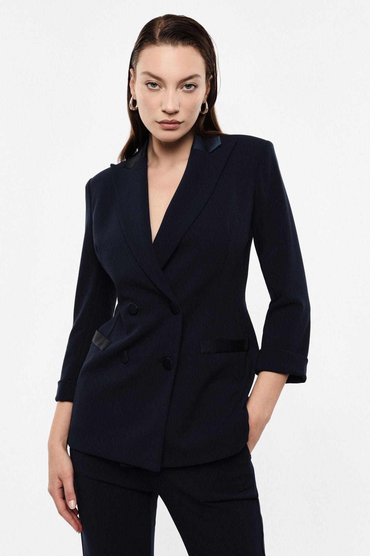 Imperial - Blazer doppiopetto con maniche tre quarti - Donna - World Fashion