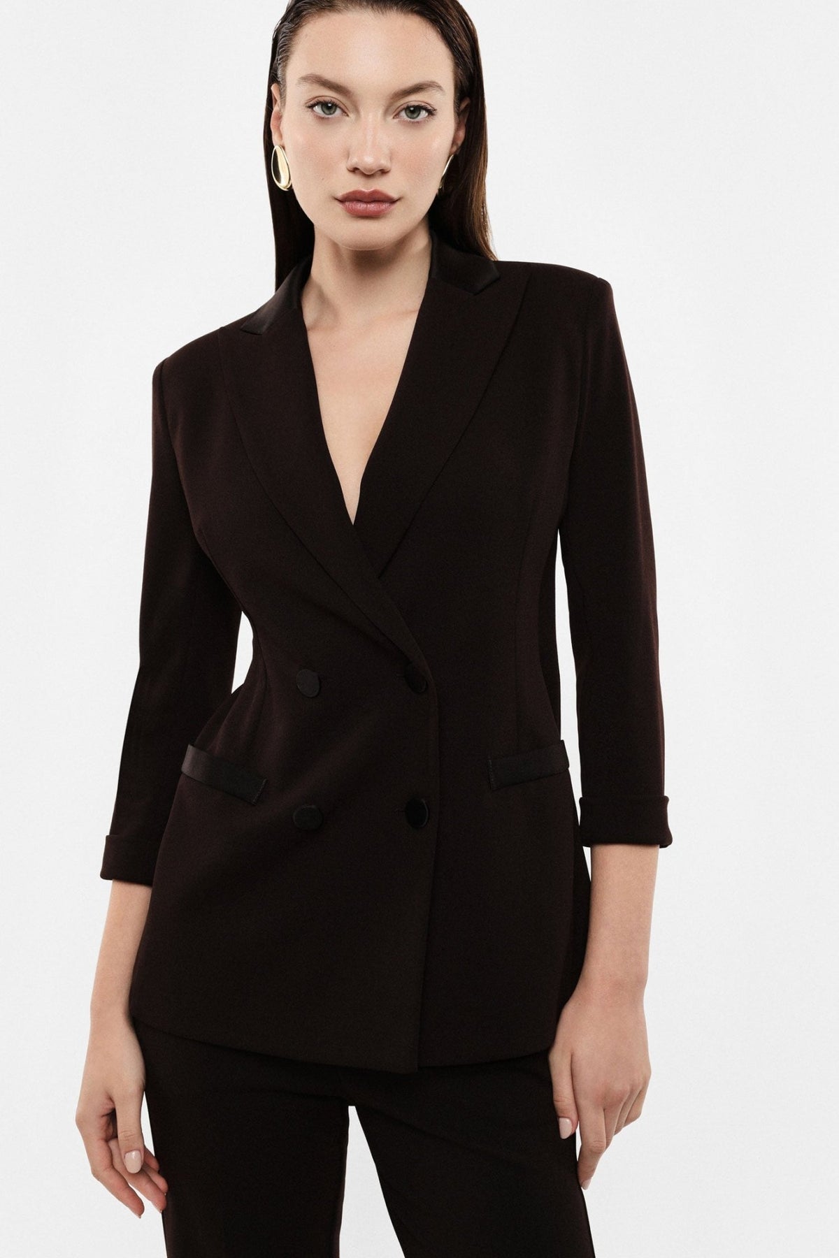 Imperial - Blazer doppiopetto con maniche tre quarti - Donna - World Fashion