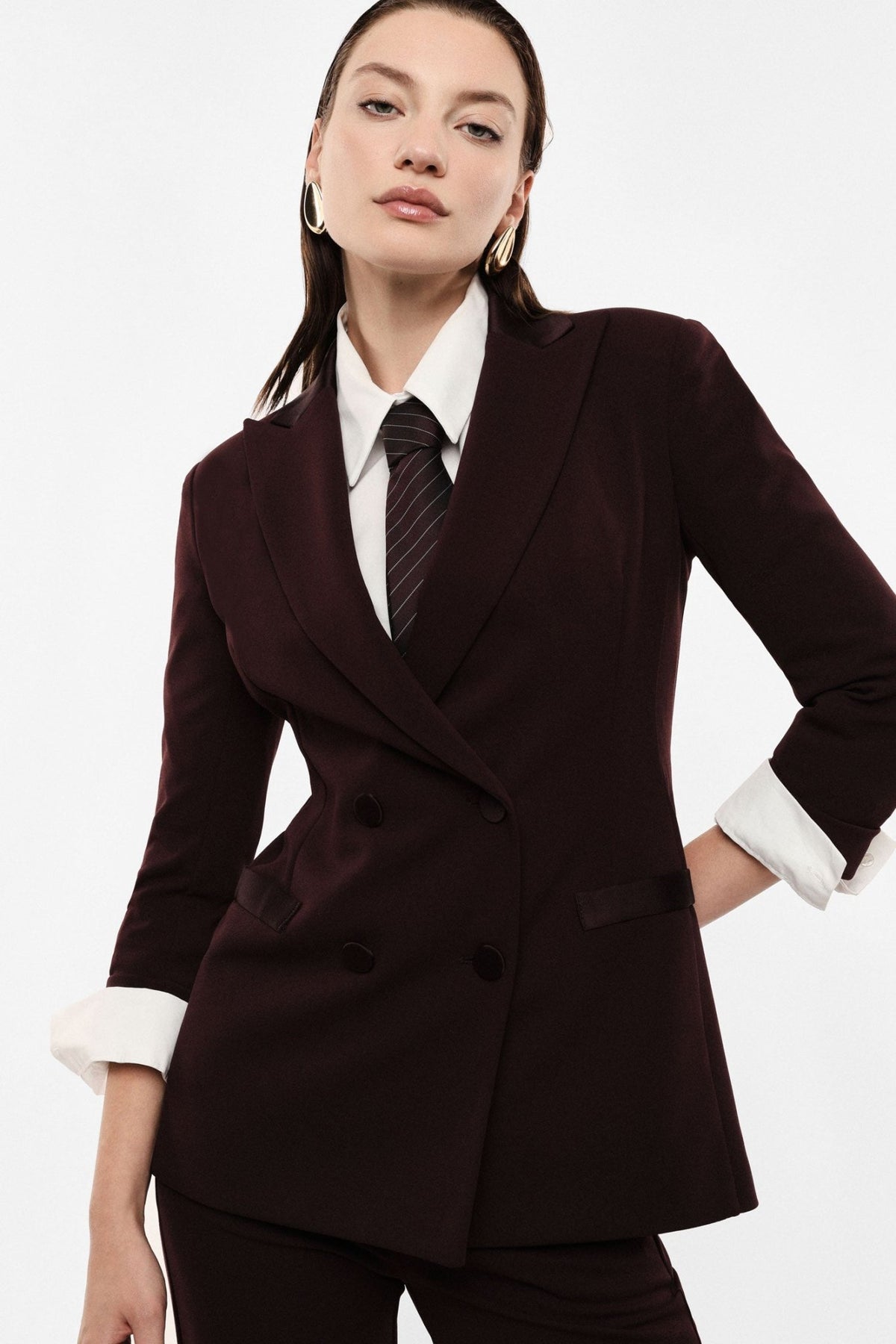 Imperial - Blazer doppiopetto con maniche tre quarti - Donna - World Fashion