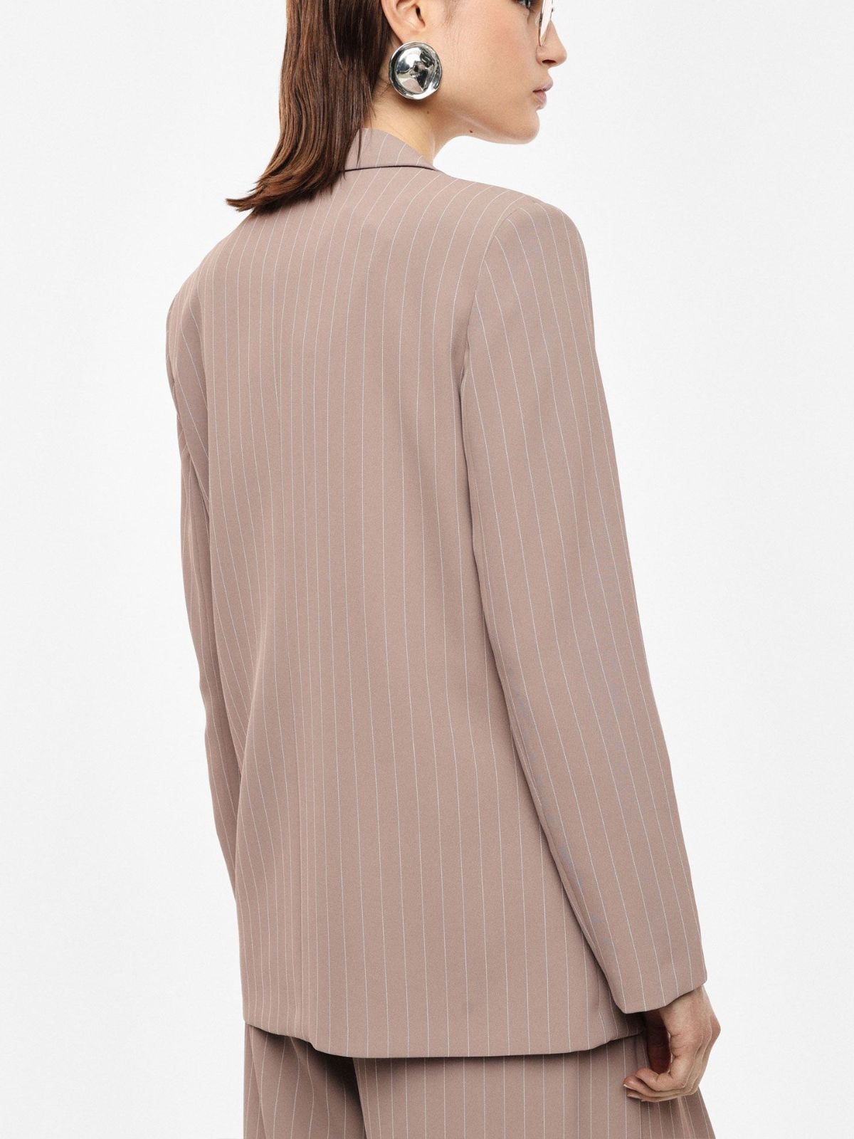 Imperial - Blazer monopetto a righe con tasche a patta - Donna - World Fashion