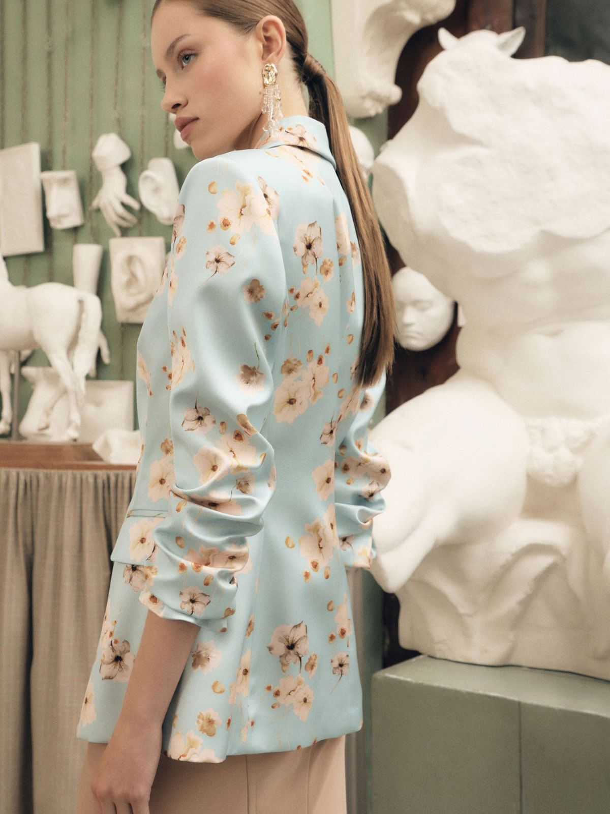 Imperial - Blazer stampato con chiusura a un bottone - Donna - World Fashion