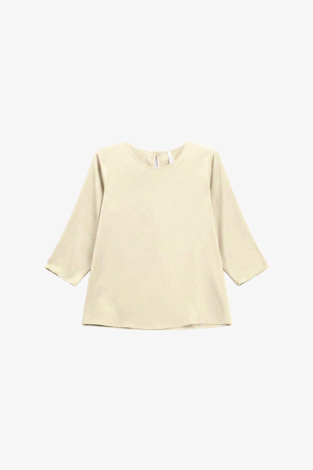 Imperial - Blusa ampia con maniche tre quarti e girocollo - Donna - World Fashion
