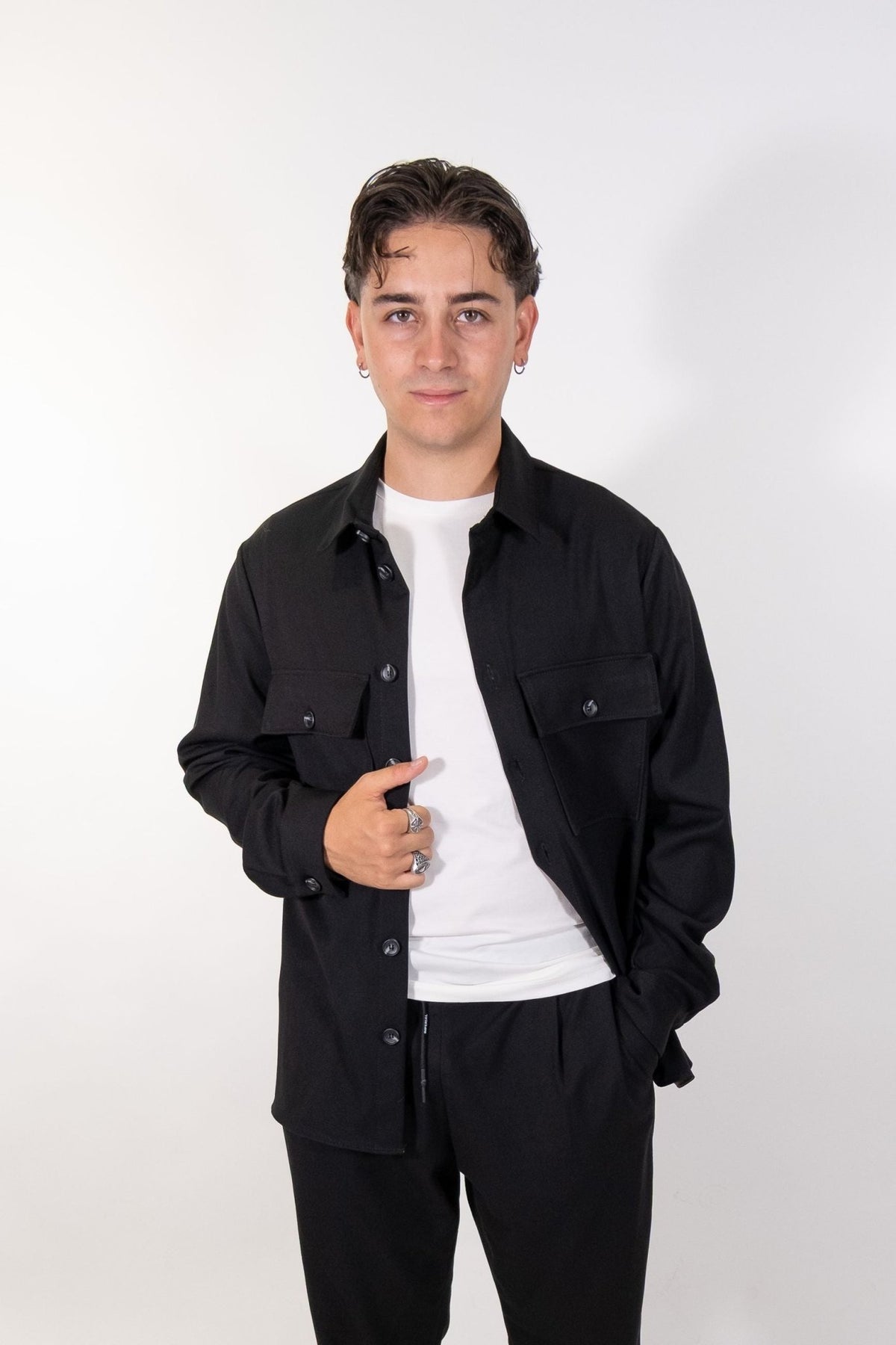 Imperial - Camicia con tasche frontali e bottoni a vista - Uomo - World Fashion