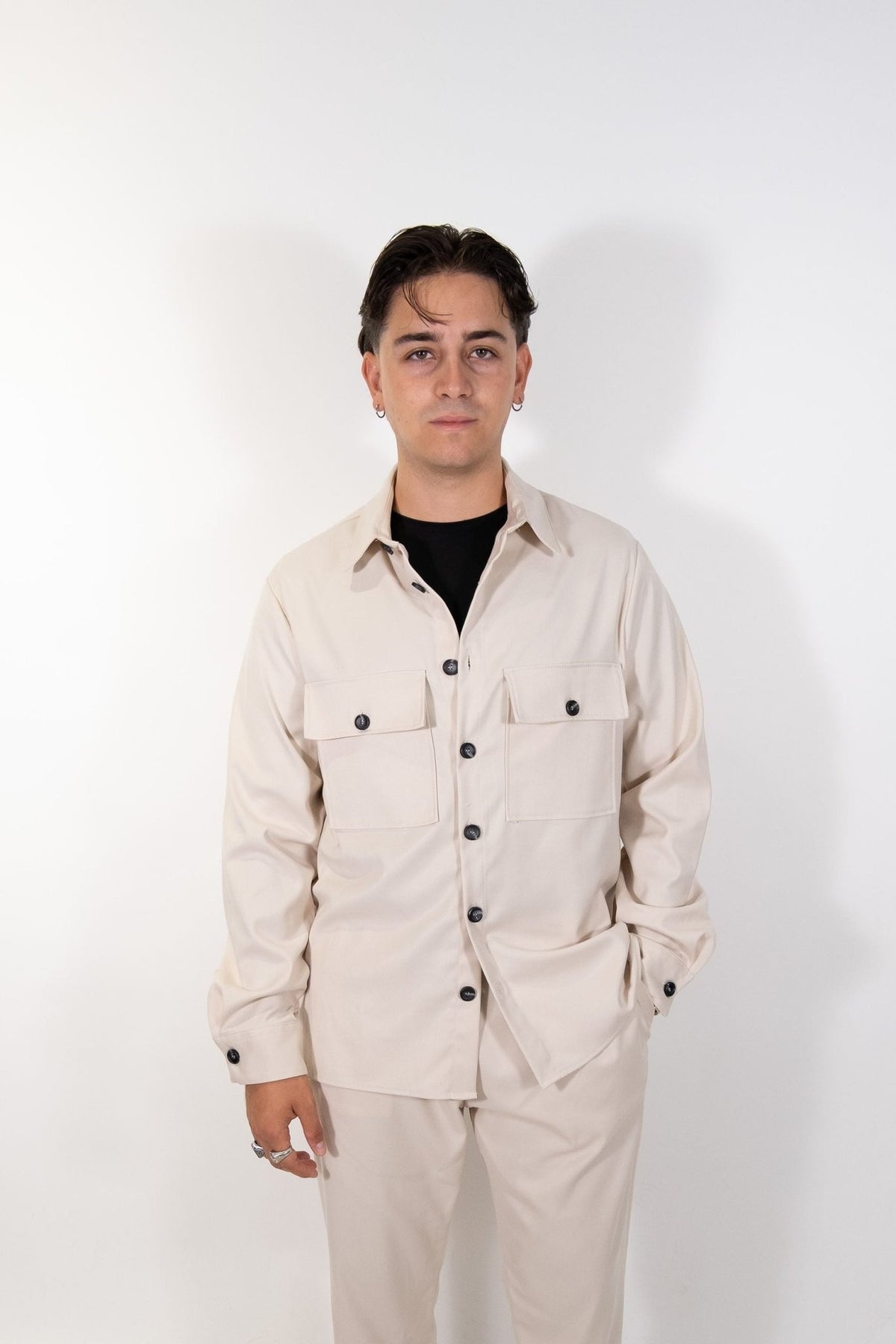 Imperial - Camicia con tasche frontali e bottoni a vista - Uomo - World Fashion