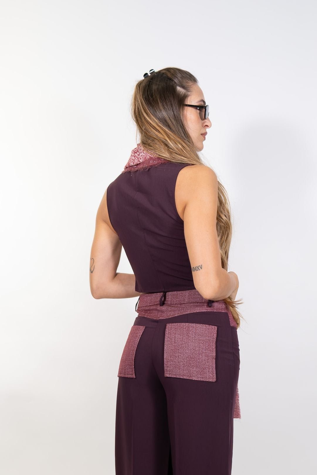 Imperial - Gilet corto senza maniche con bottoni - Donna - World Fashion
