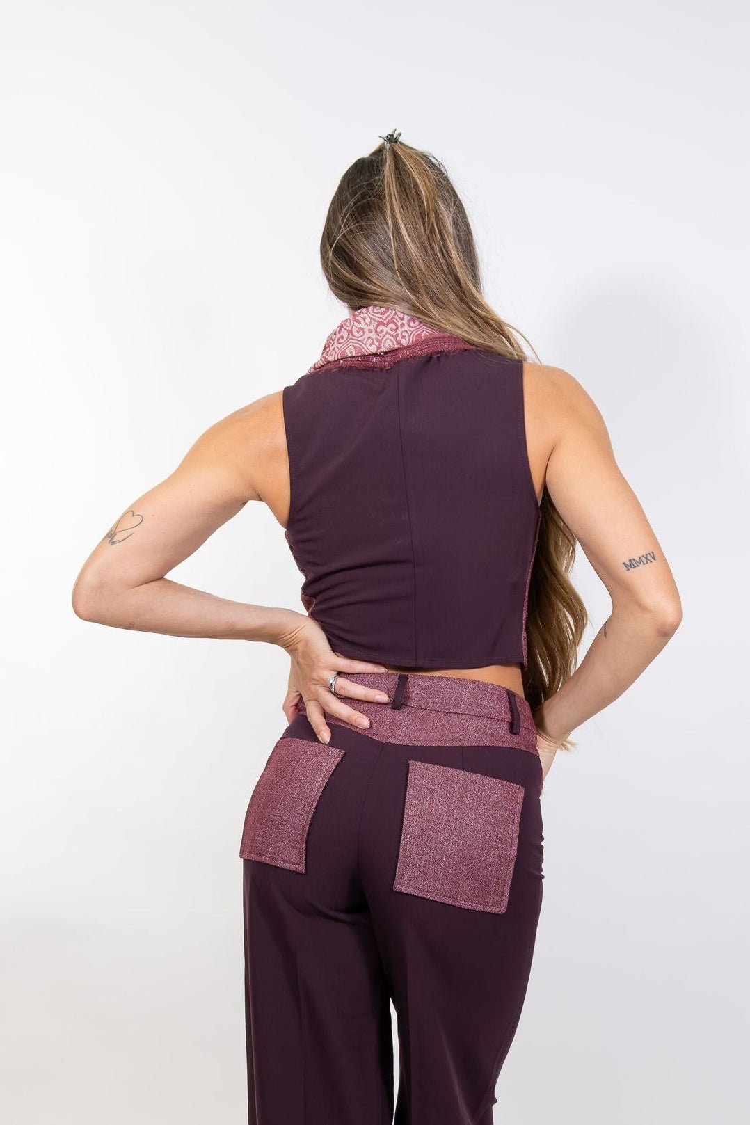 Imperial - Gilet corto senza maniche con bottoni - Donna - World Fashion