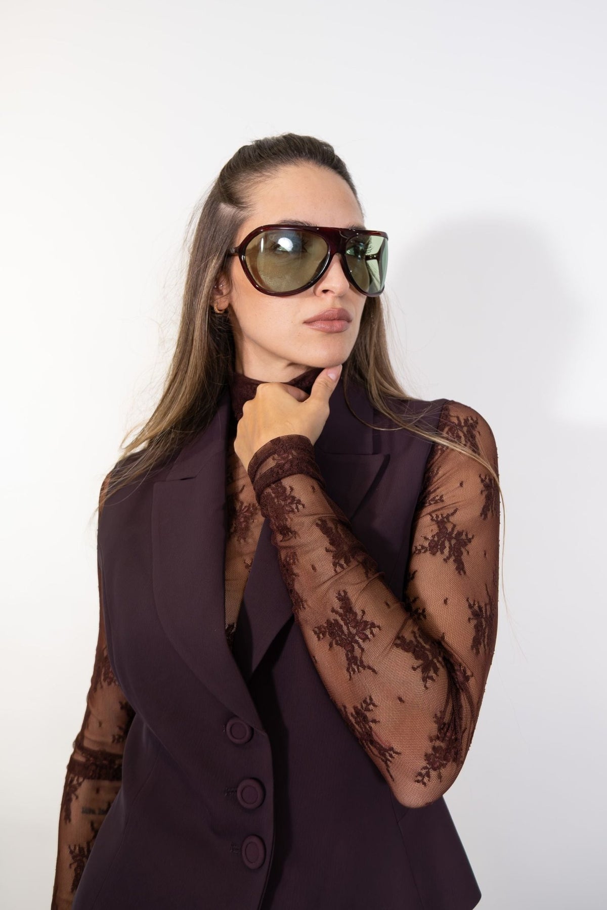Imperial - Gilet monopetto con rever - Donna - World Fashion