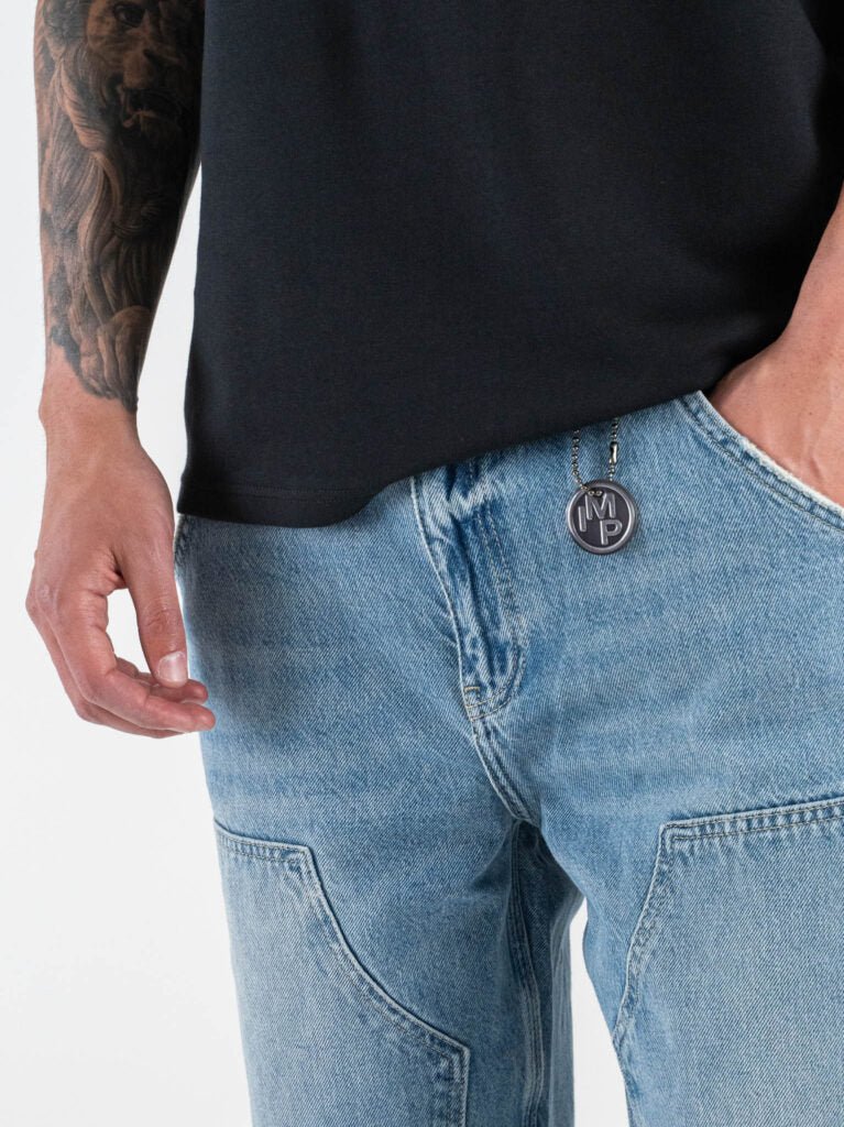 Imperial - Jeans loose fit modello carpenter - Uomo - World Fashion